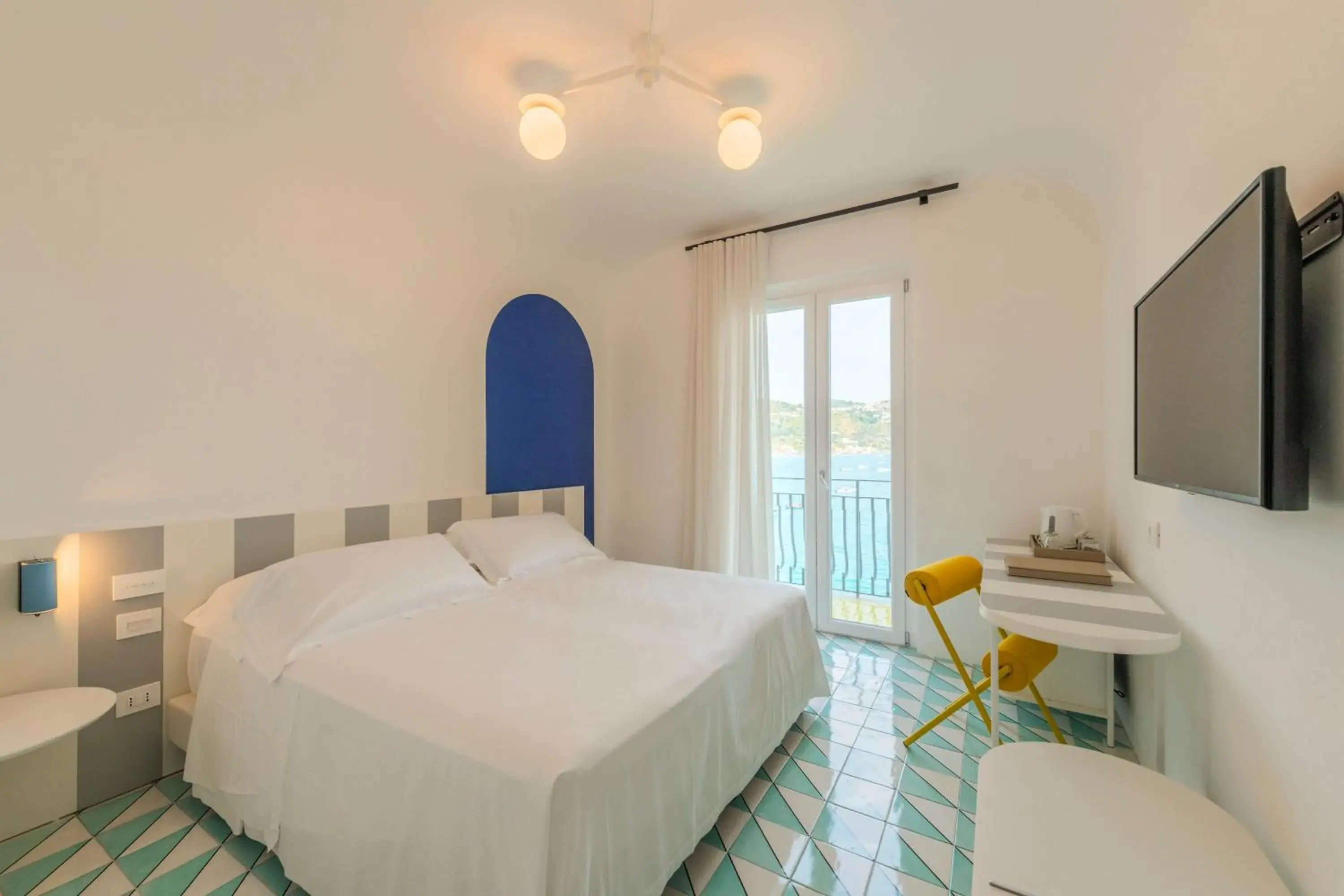 Superior Double Room with Balcony and Sea View in Miramare Sea Resort & Spa Superior Double Room with Balcony and Sea View in Miramare Sea Resort & Spa