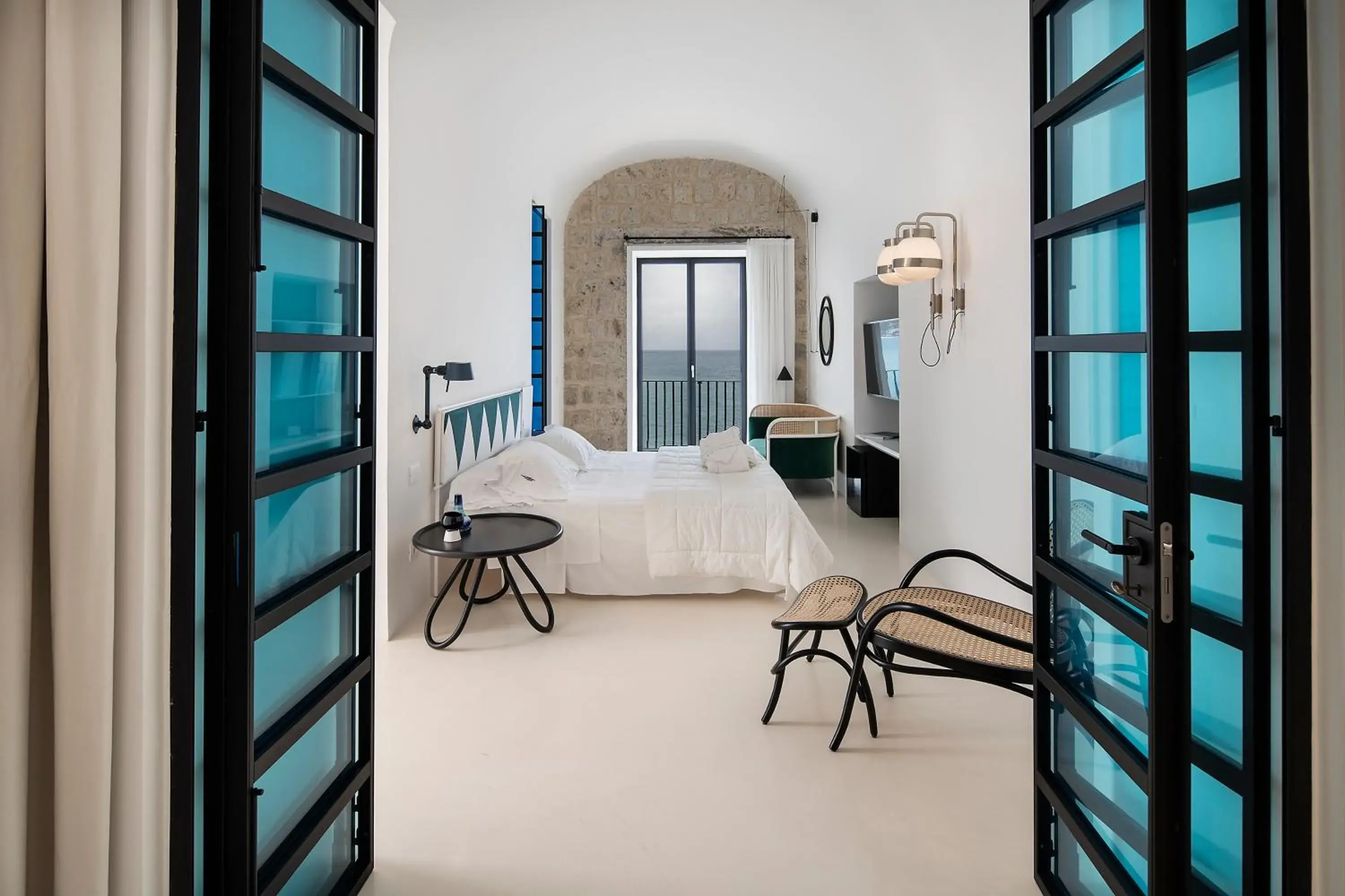 Bedroom, Bed in Miramare Sea Resort & Spa Bedroom, Bed in Miramare Sea Resort & Spa