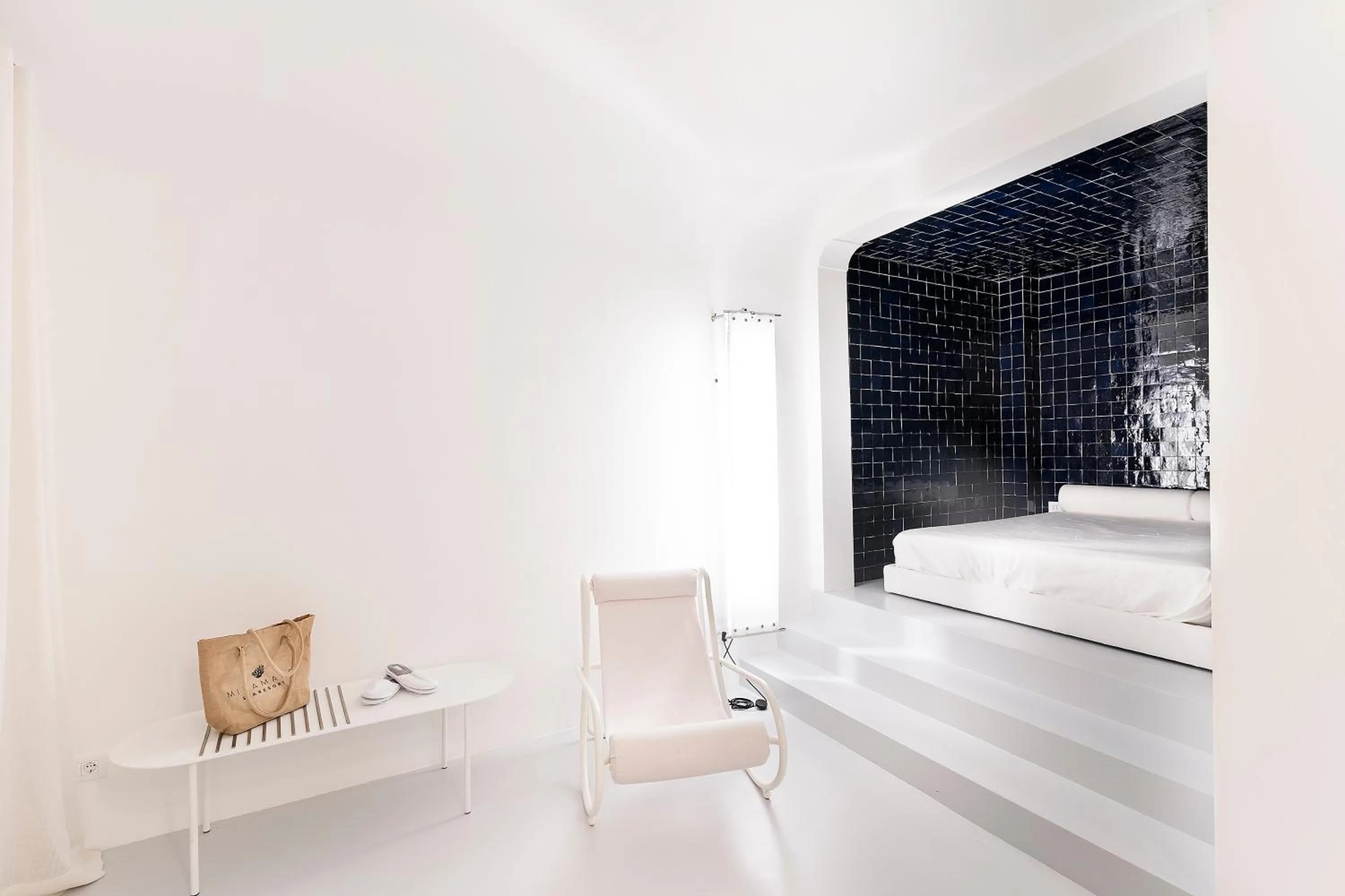 Bed in Miramare Sea Resort & Spa