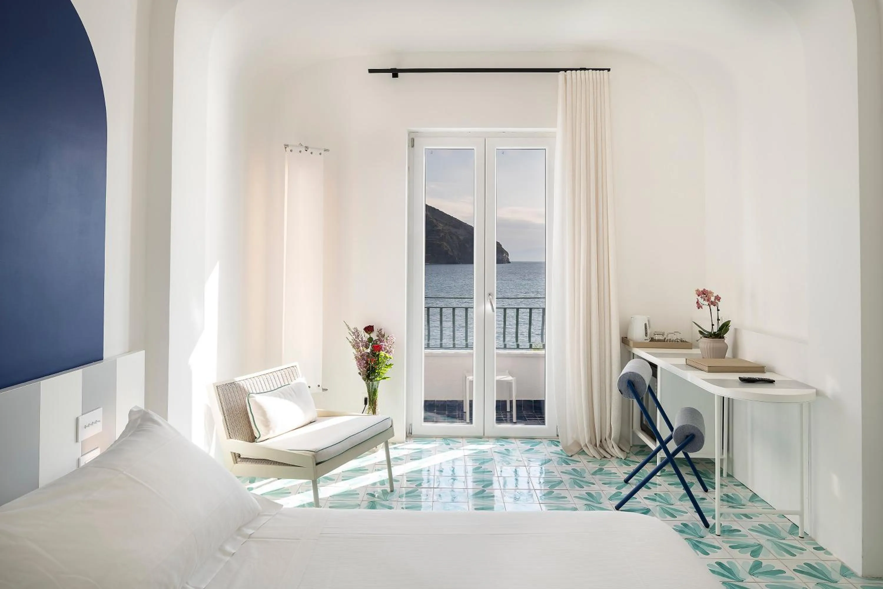 Bed in Miramare Sea Resort & Spa