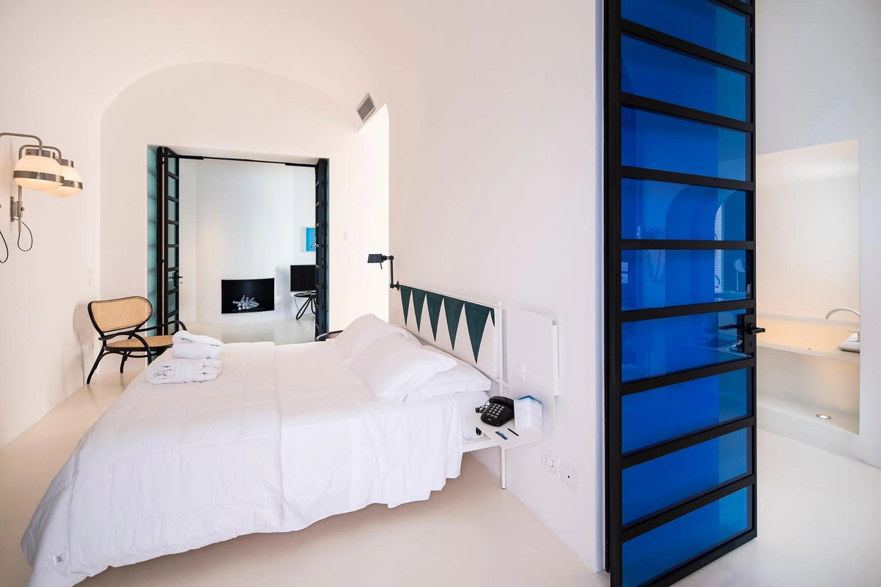 Bed in Miramare Sea Resort & Spa