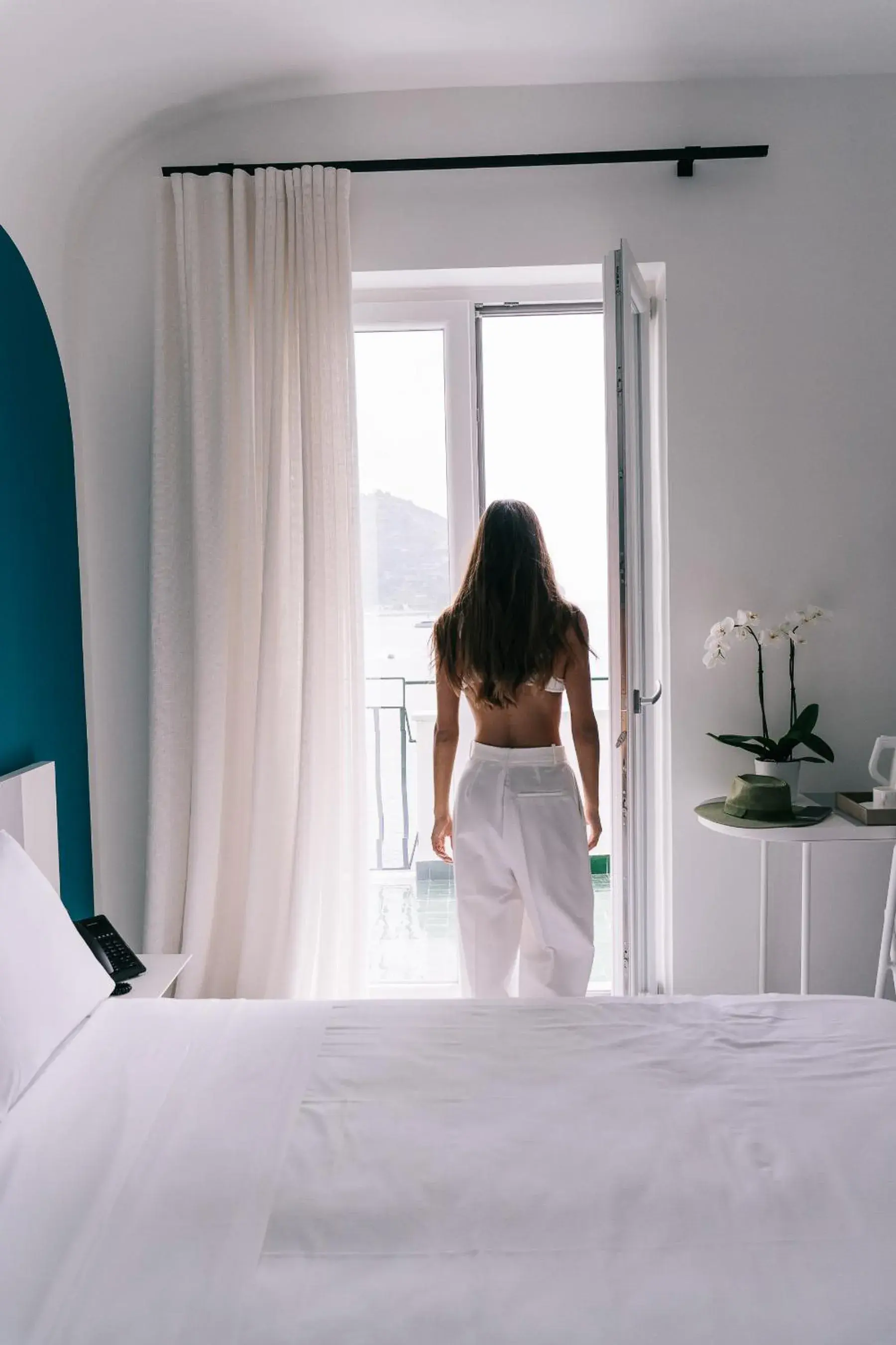 Bed in Miramare Sea Resort & Spa Bed in Miramare Sea Resort & Spa