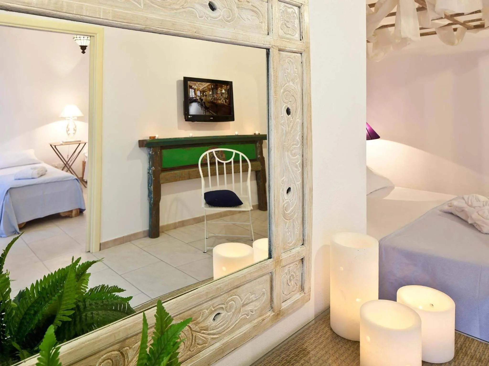 Bed in Miramare Sea Resort & Spa