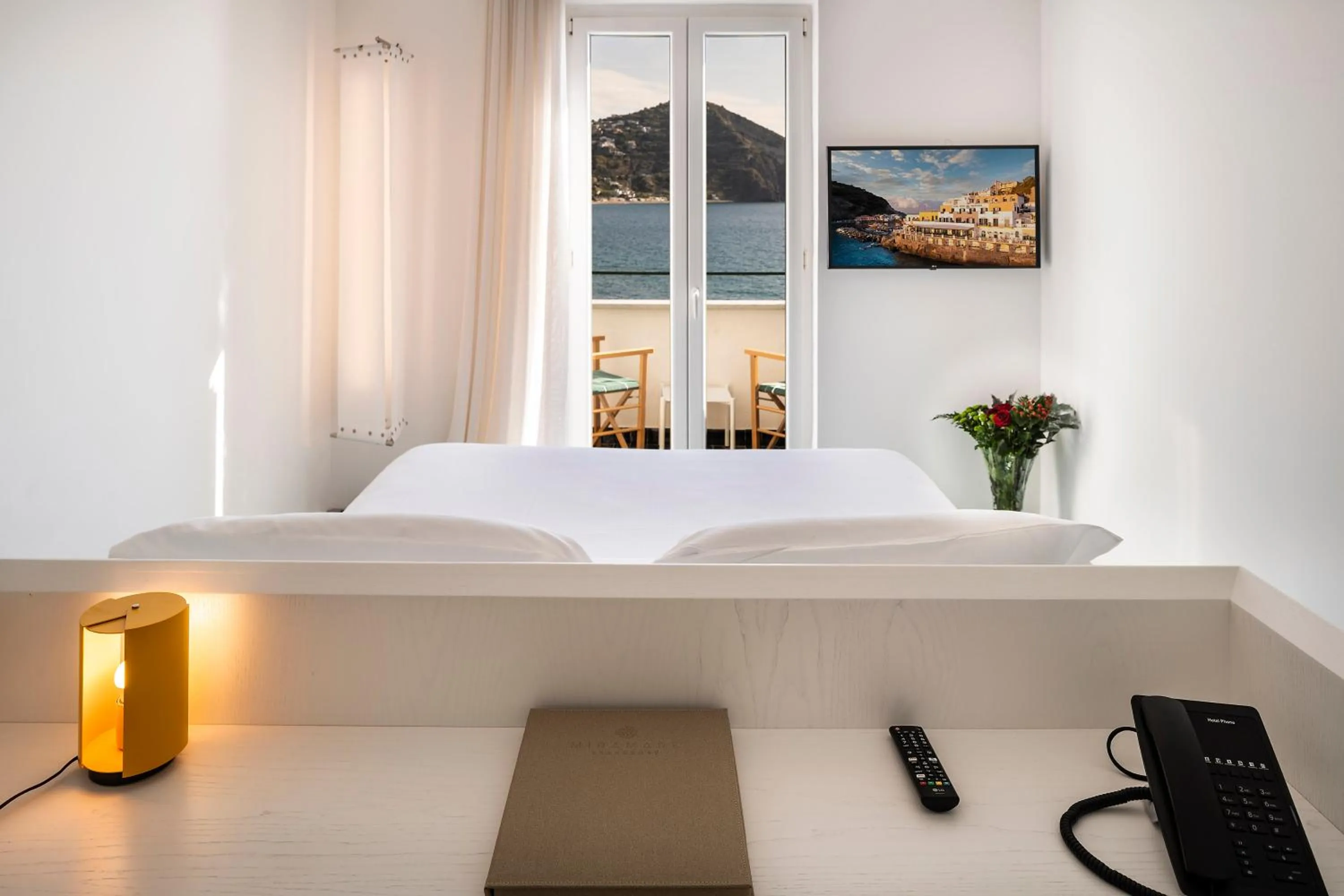 Bed in Miramare Sea Resort & Spa