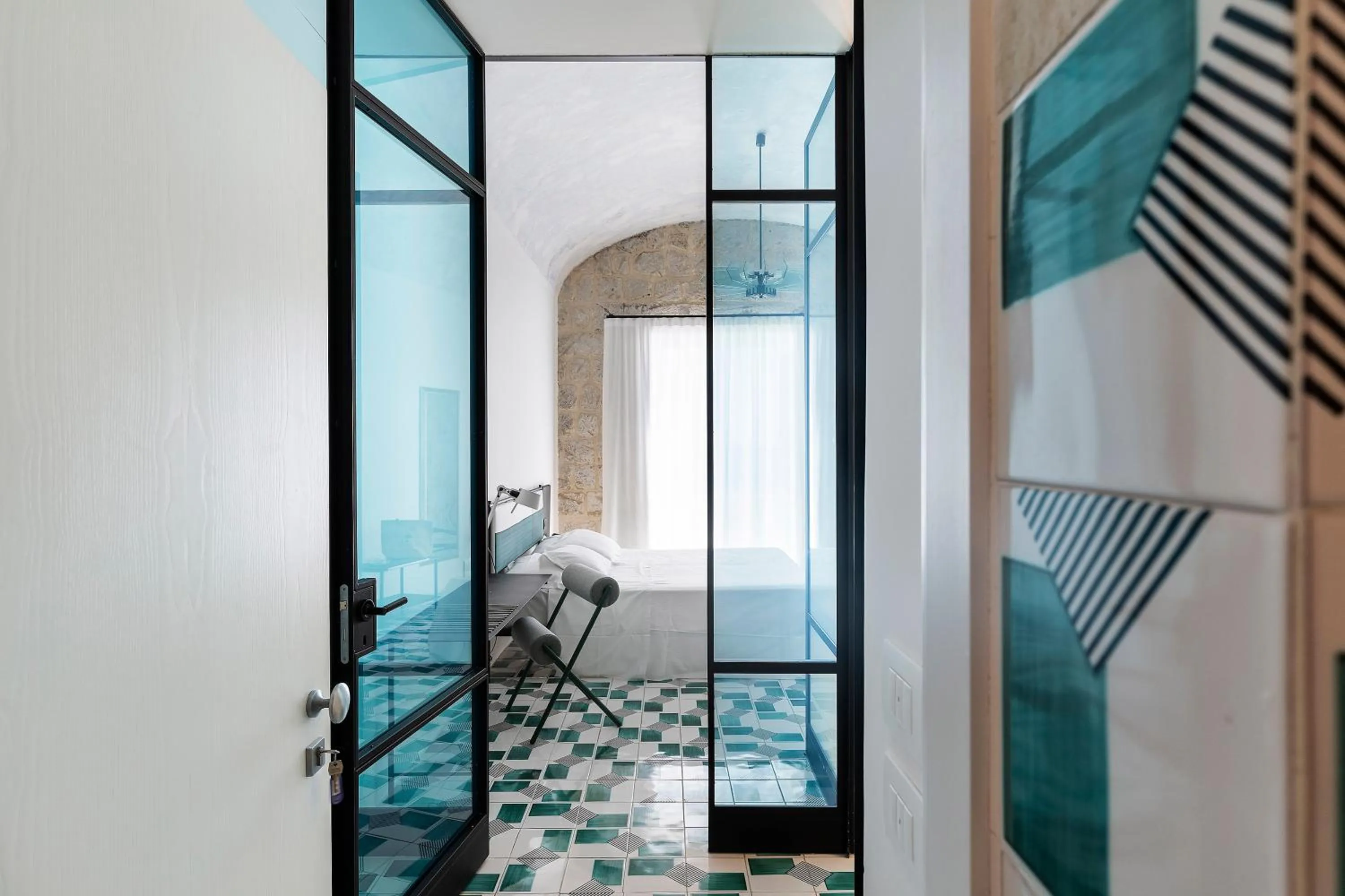 Bed in Miramare Sea Resort & Spa