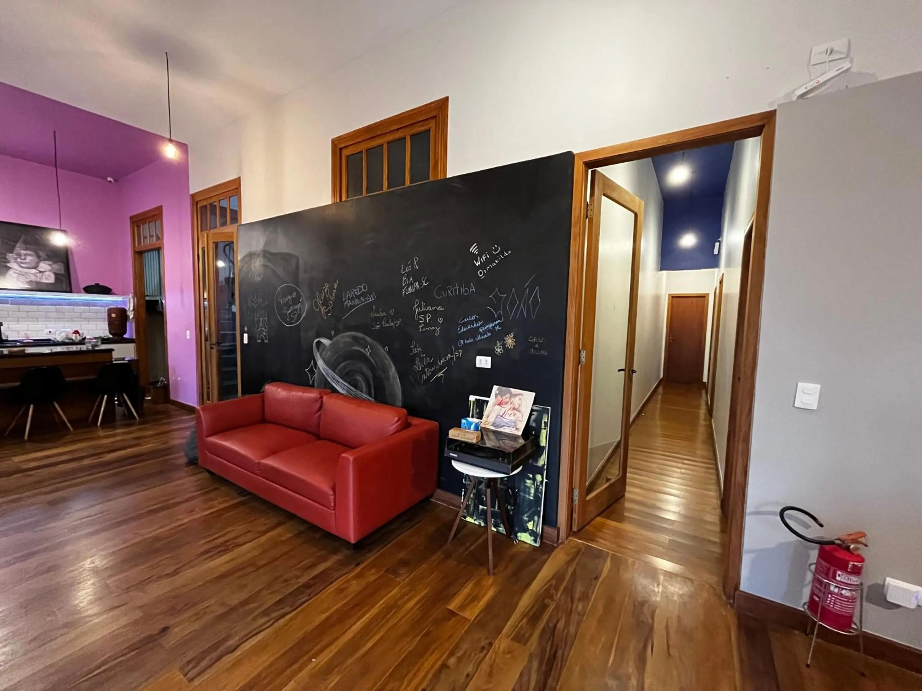 Living room in Hostel Matilda