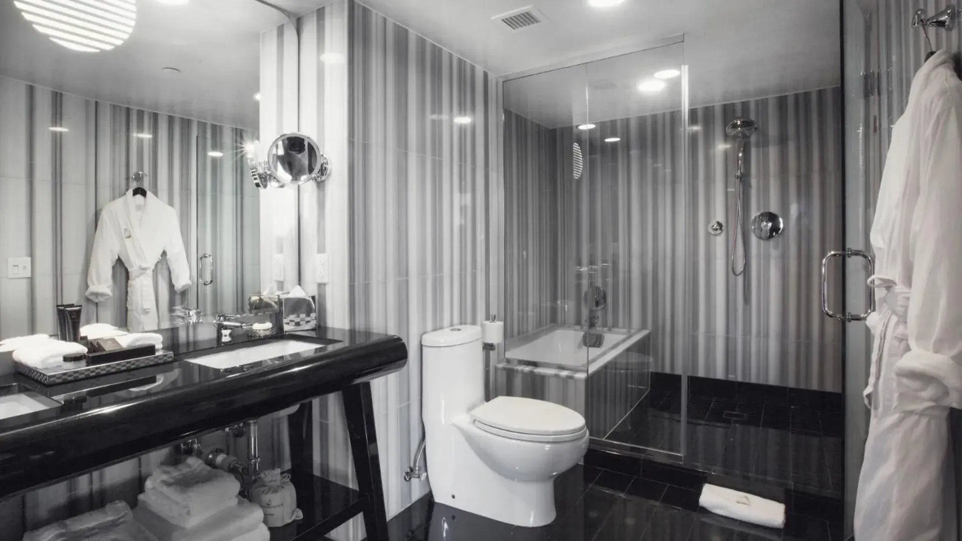 Bathroom in The Watergate Hotel Georgetown Bathroom in The Watergate Hotel Georgetown