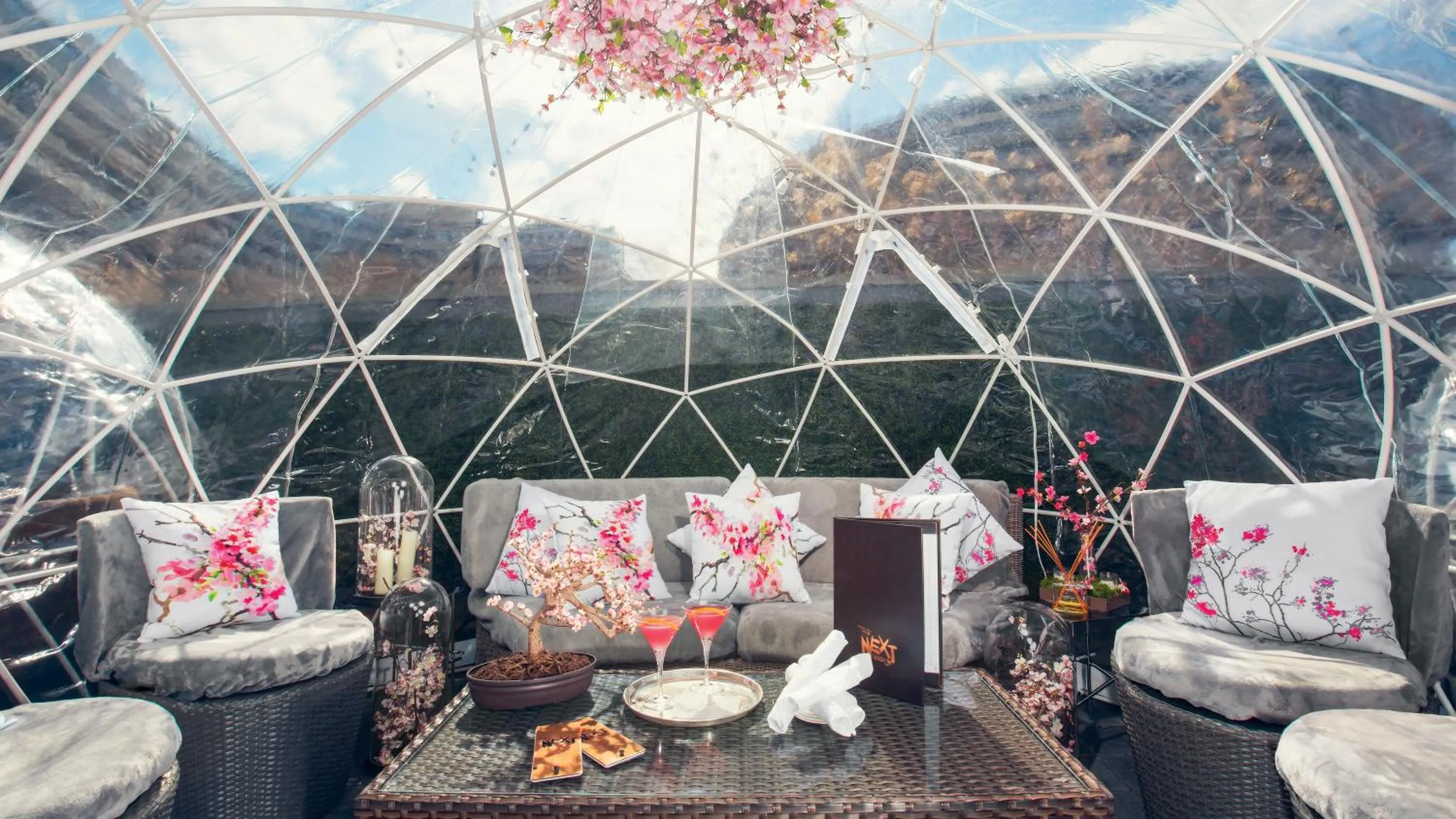 Patio in The Watergate Hotel Georgetown