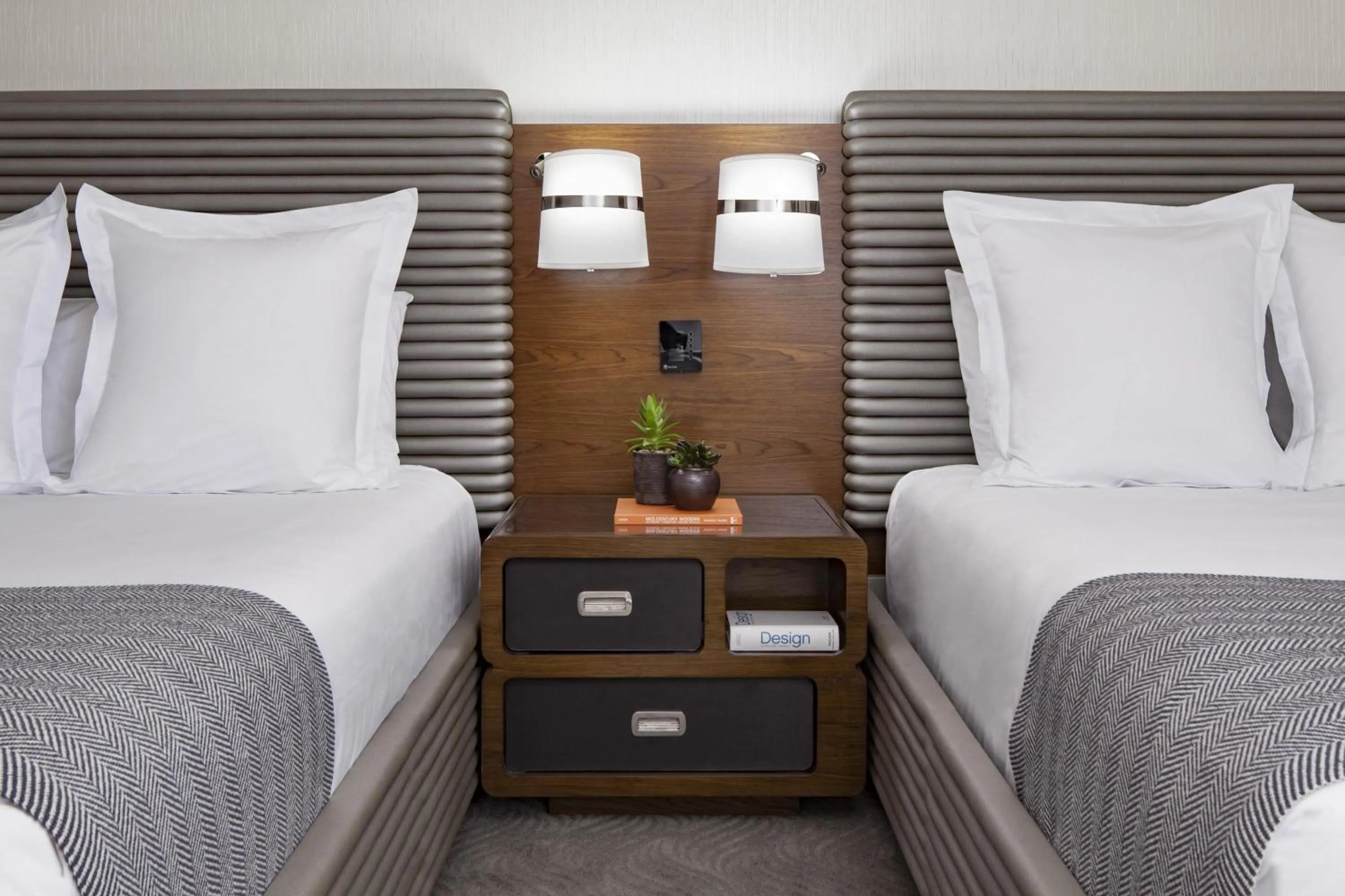 Bed in The Watergate Hotel Georgetown