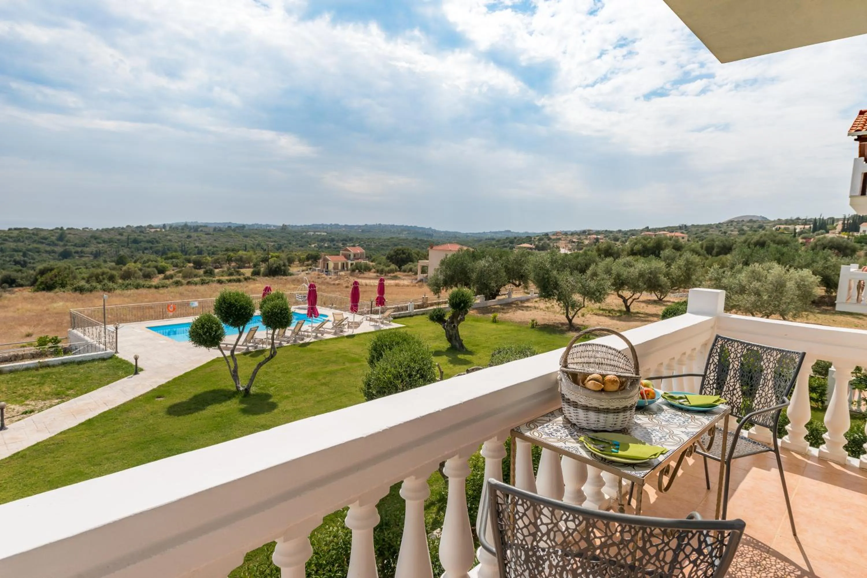 Garden view in Elaias Gi Residence