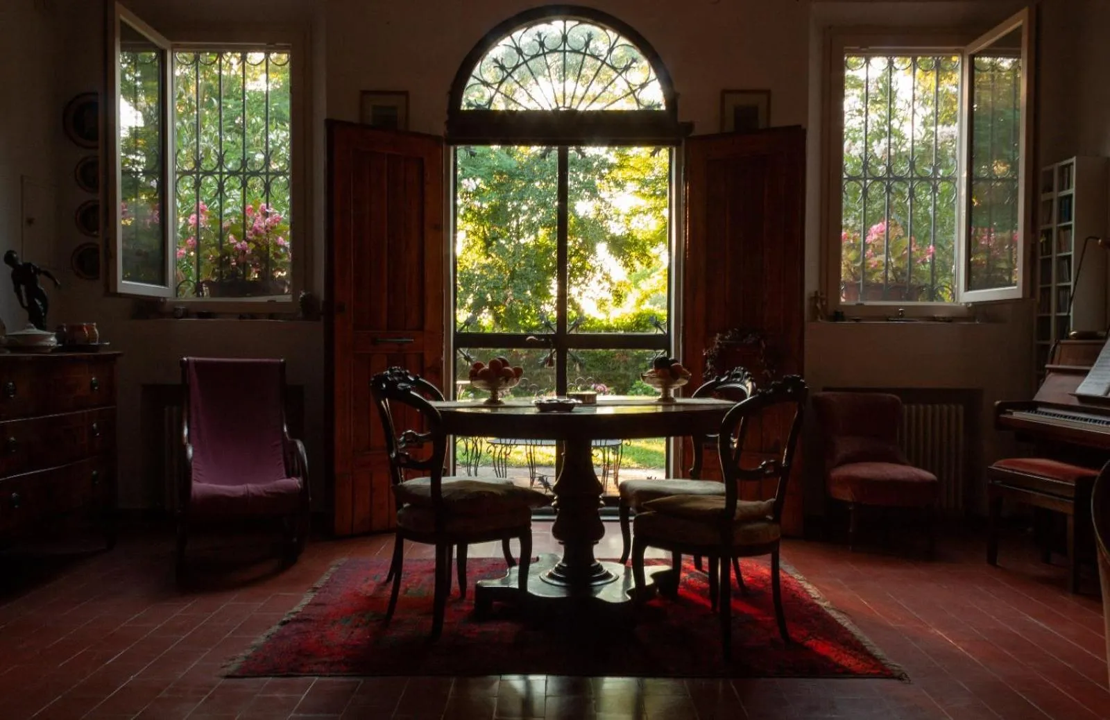 Lobby or reception in Cà Morari