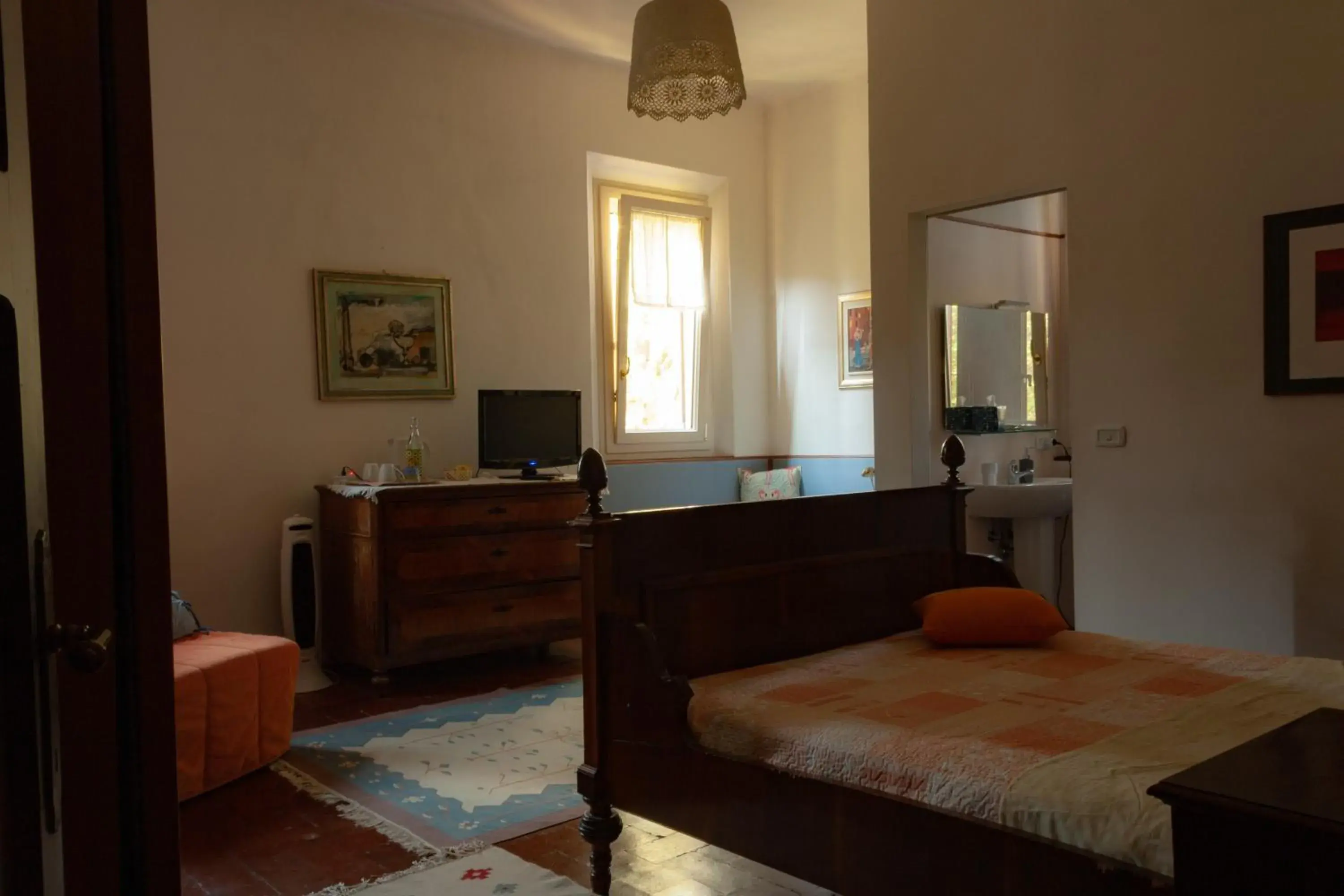 Triple Room with Garden View in Cà Morari Triple Room with Garden View in Cà Morari