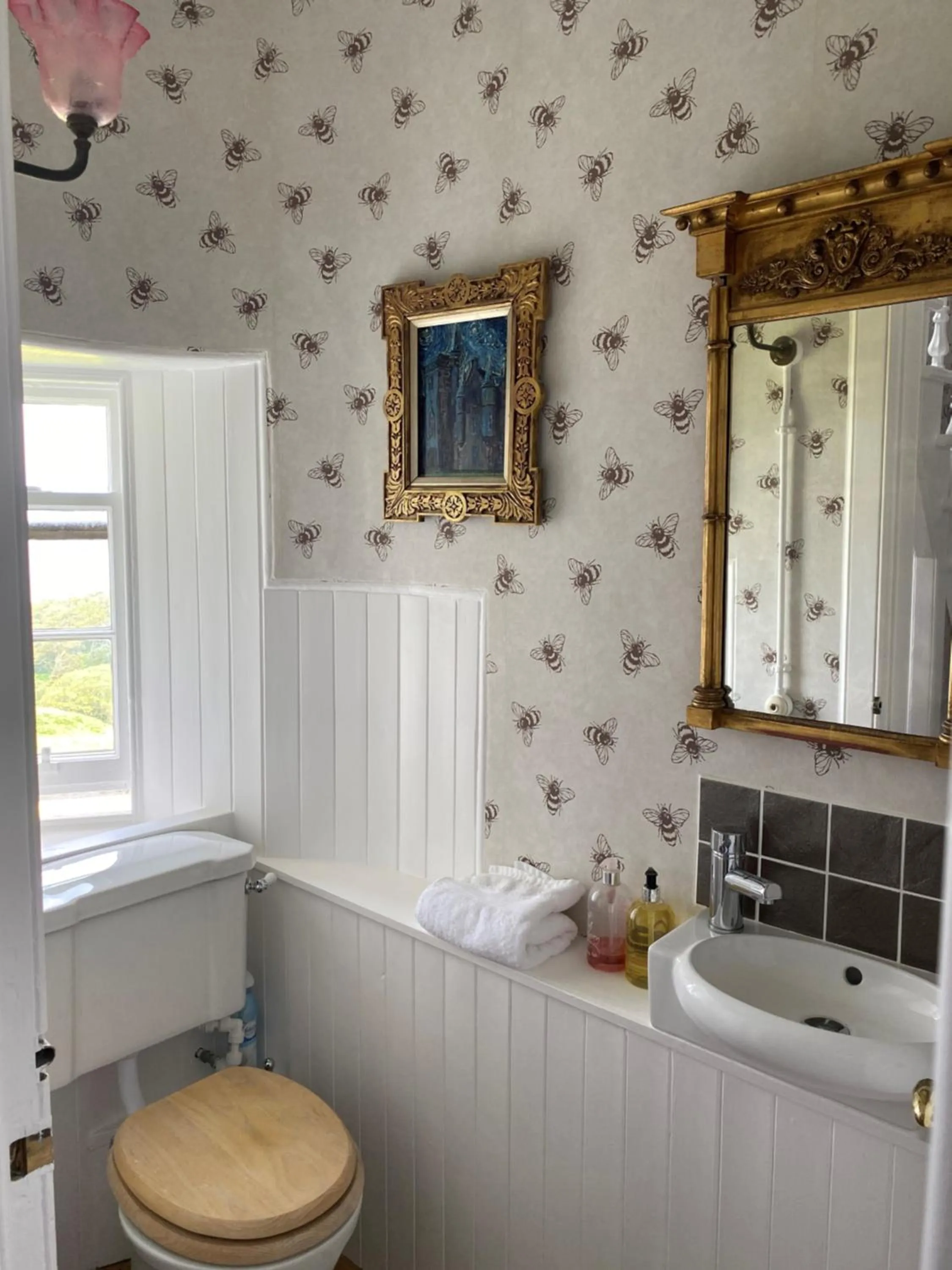 Toilet in Glengorm Castle