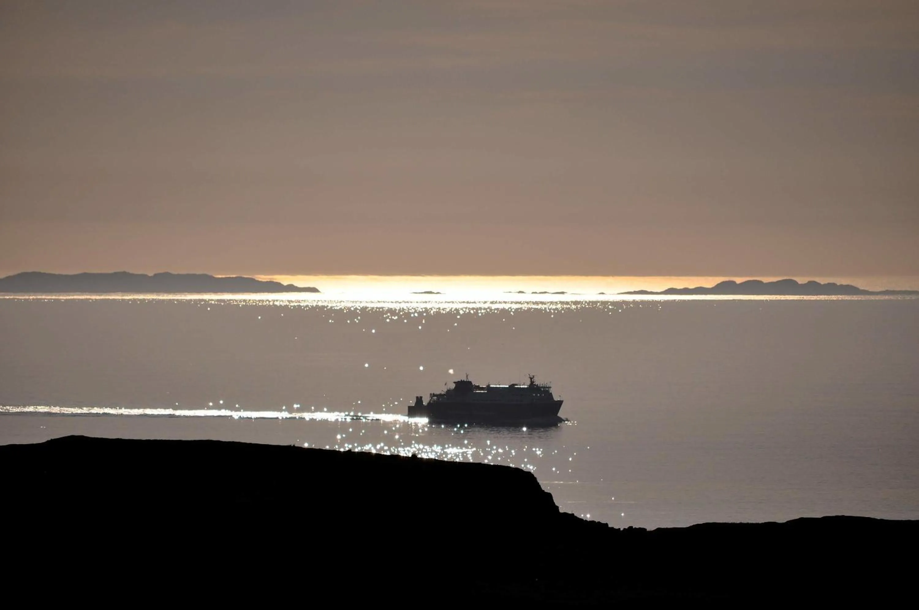 Natural landscape in Glengorm Castle