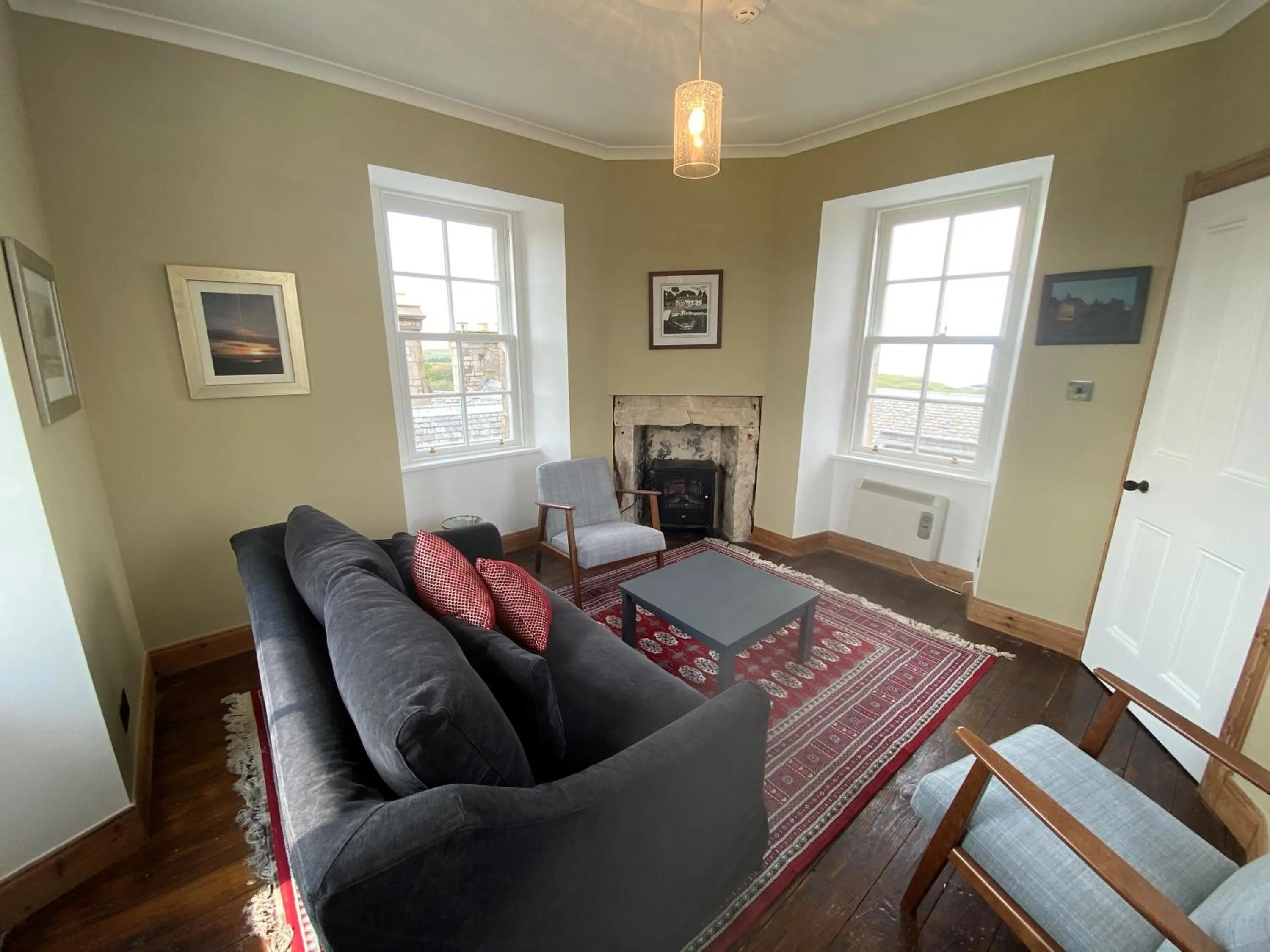 Living room in Glengorm Castle