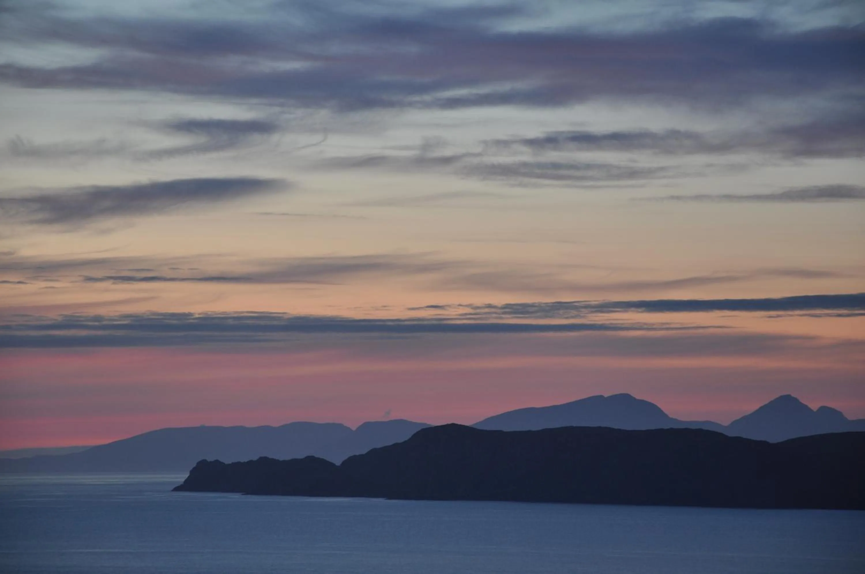 Natural landscape in Glengorm Castle
