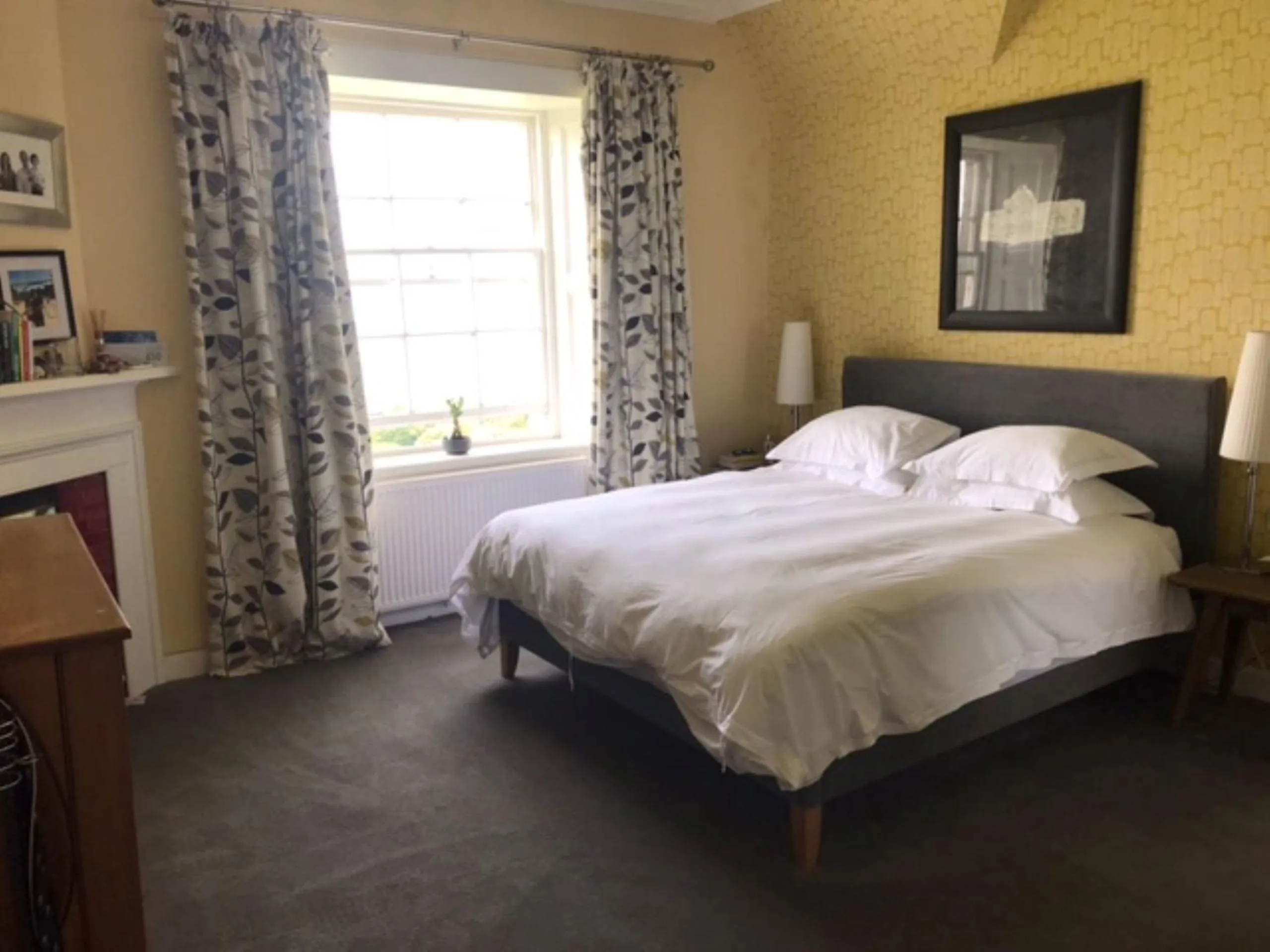 Bedroom, Bed in Glengorm Castle