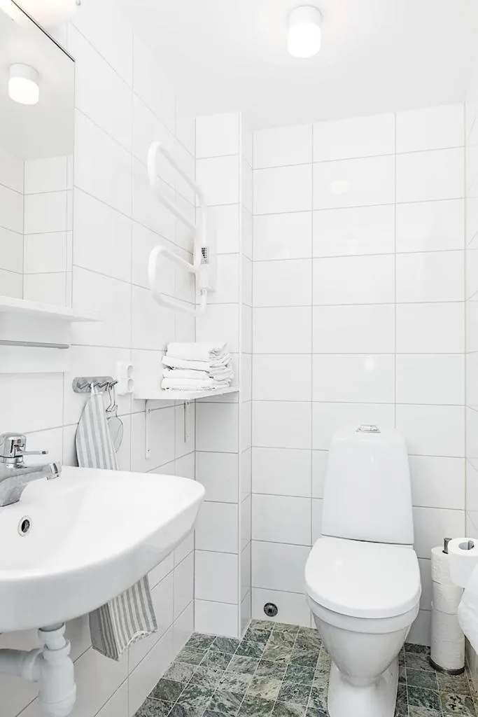 Bathroom in Skänninge Bed & Breakfast