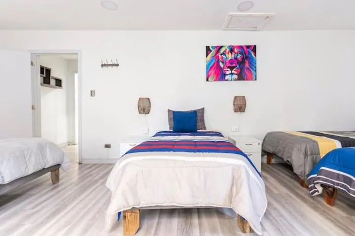 Bed in hostal mancora