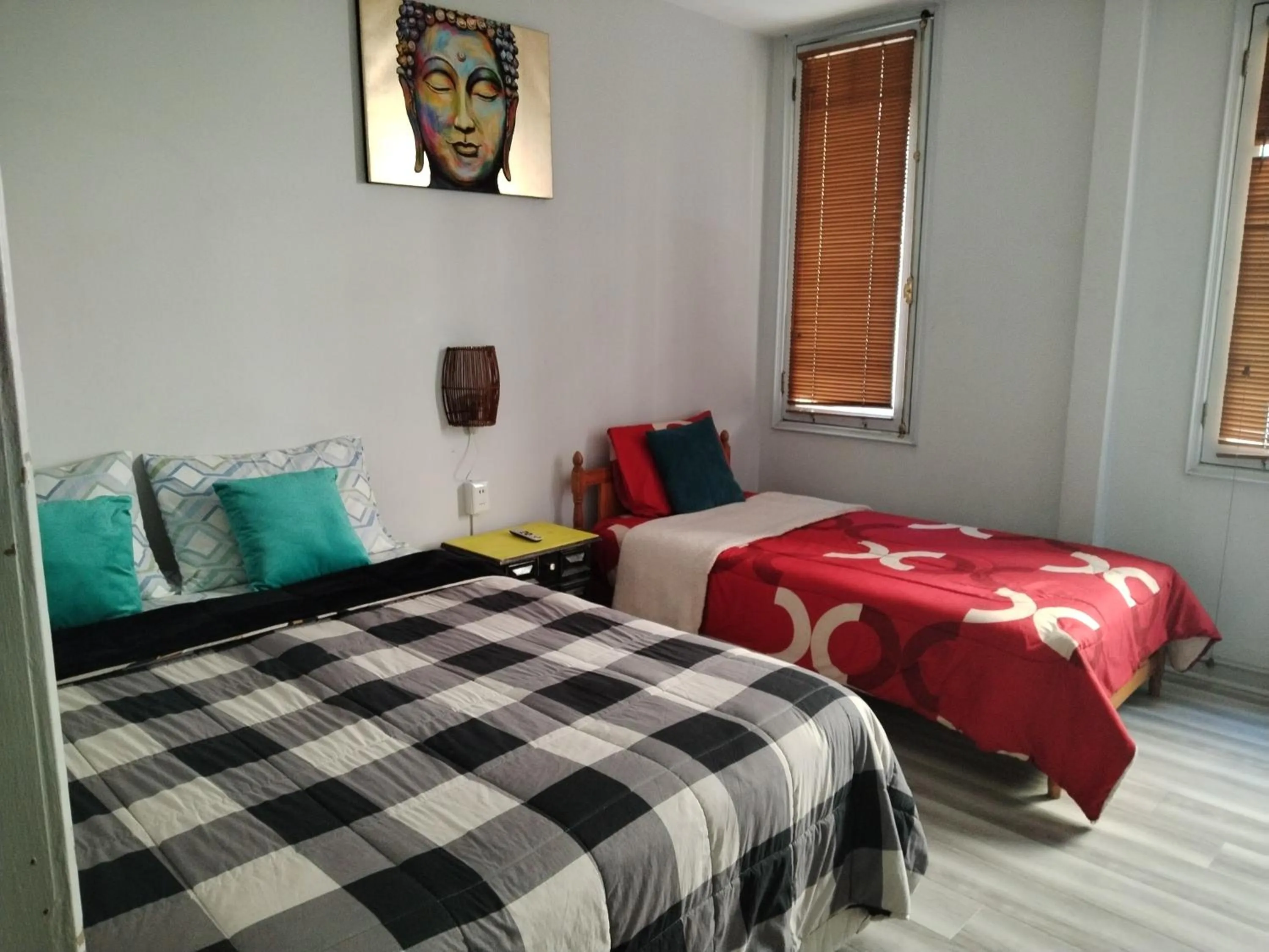 Bed in hostal mancora