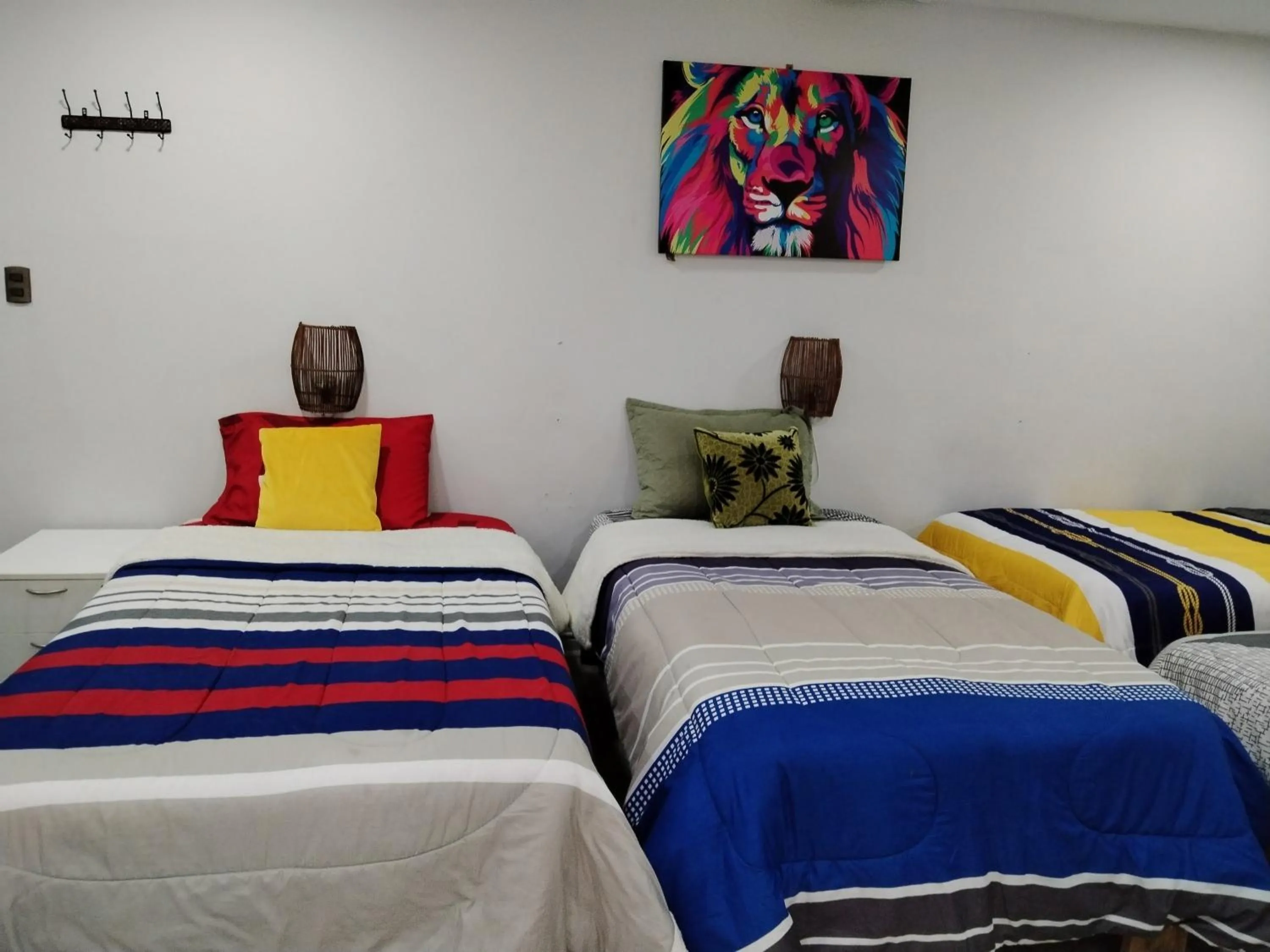 Bed in hostal mancora