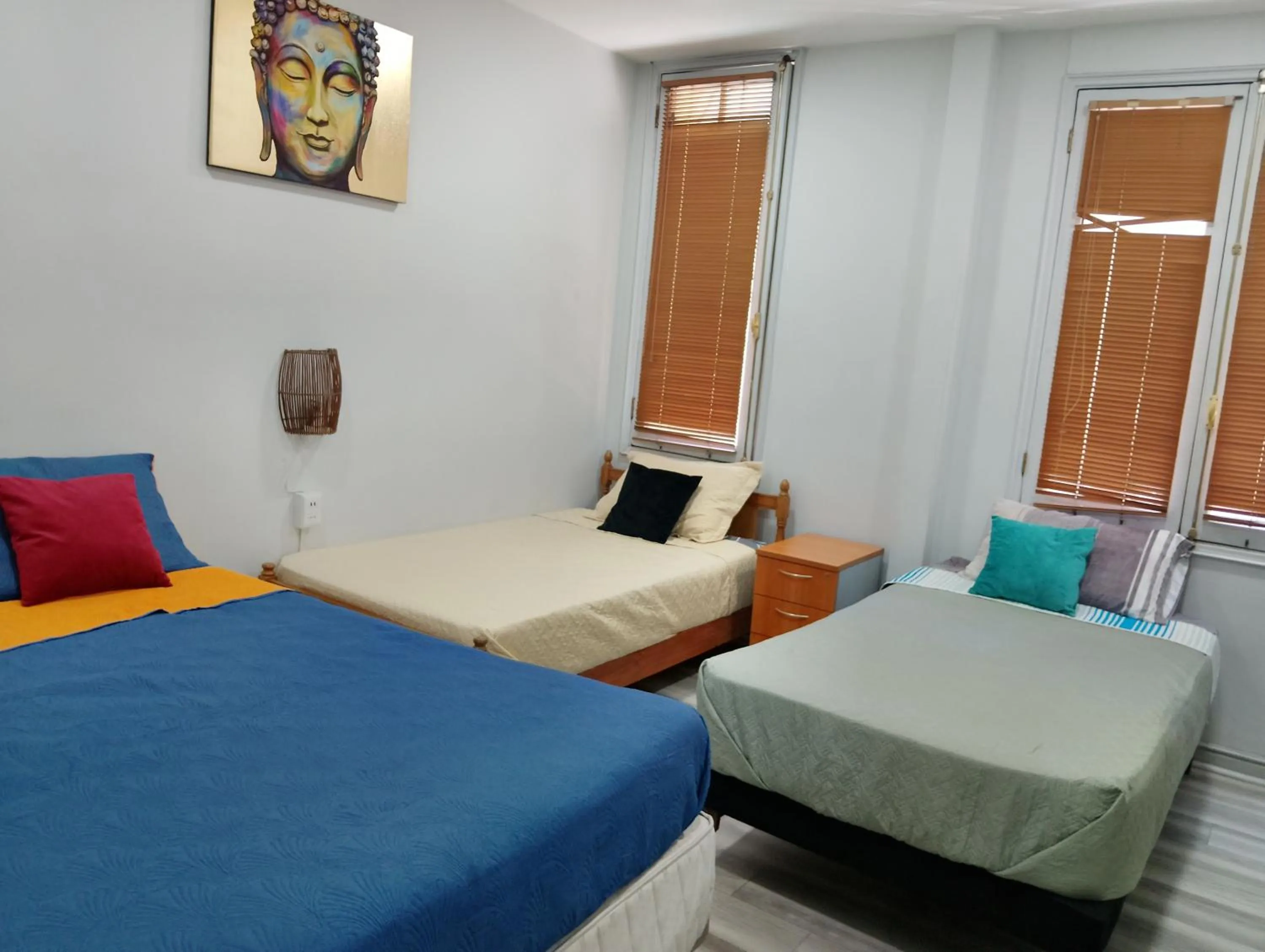 Bed in hostal mancora