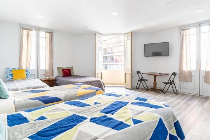 Bed in hostal mancora