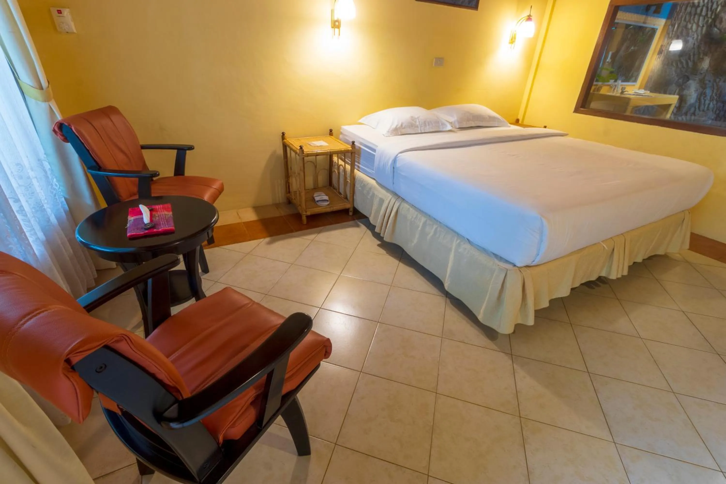 Bed in Tabo Cottages