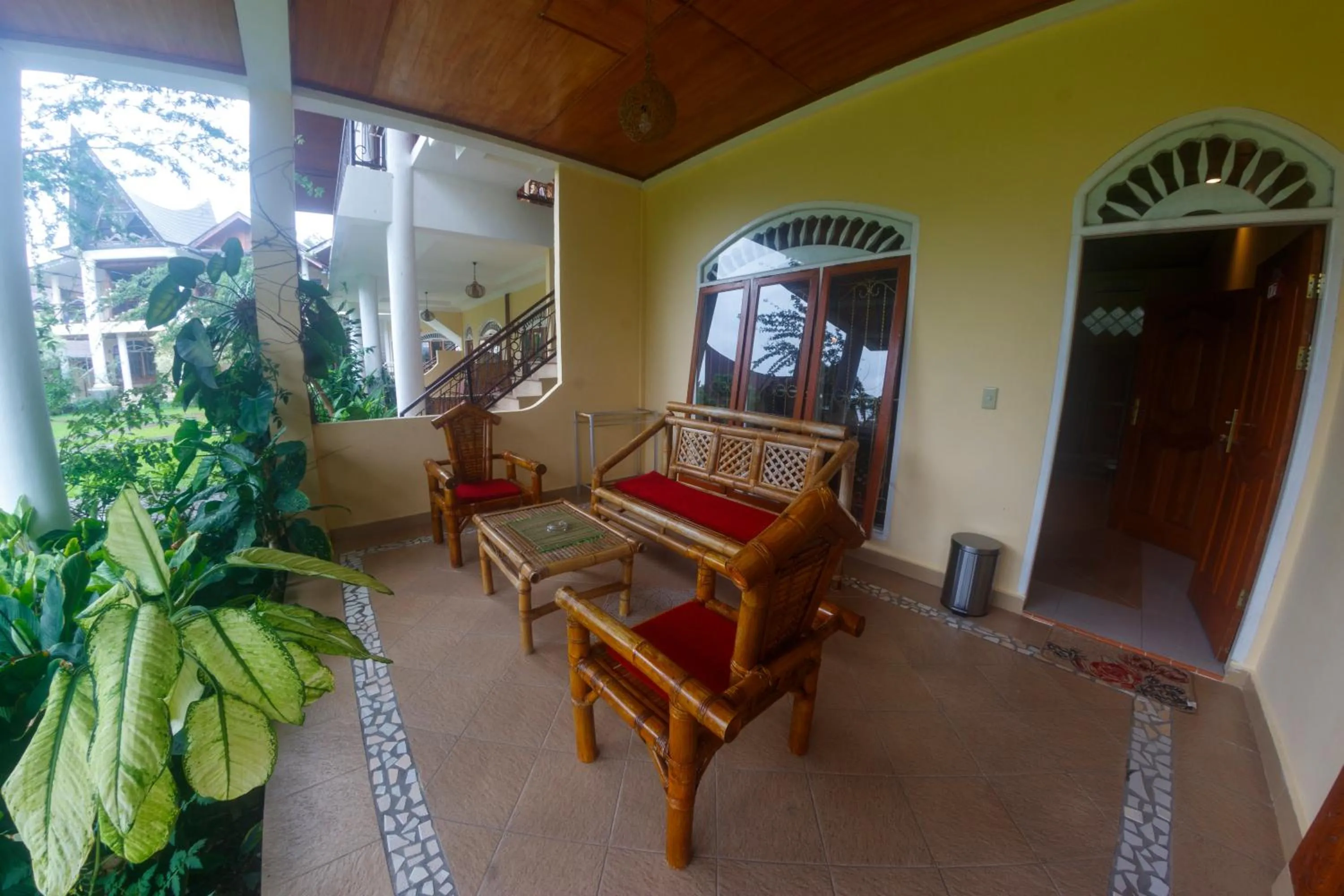 Seating area in Tabo Cottages