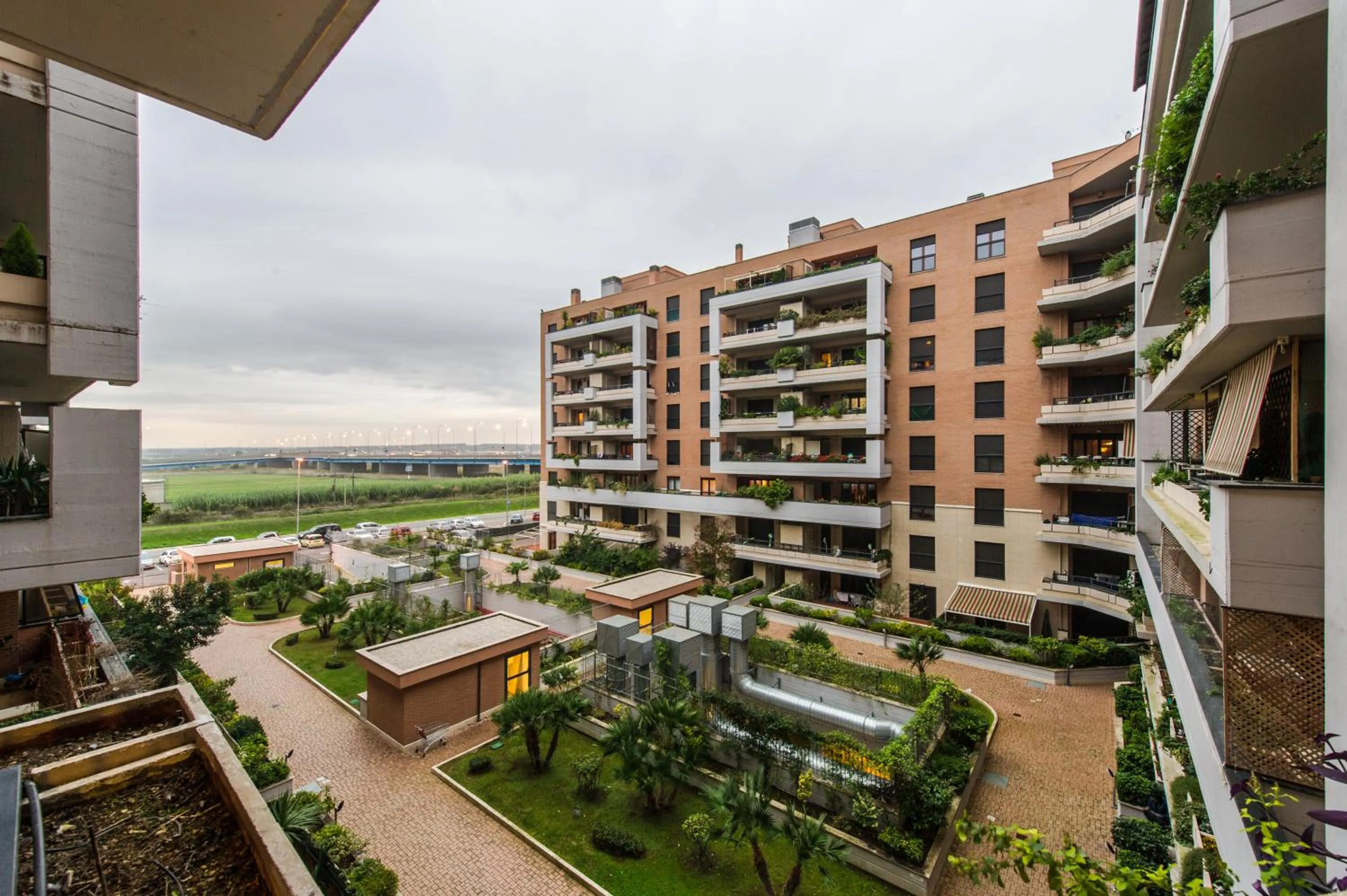 Garden view in Domus al Parco Guest House