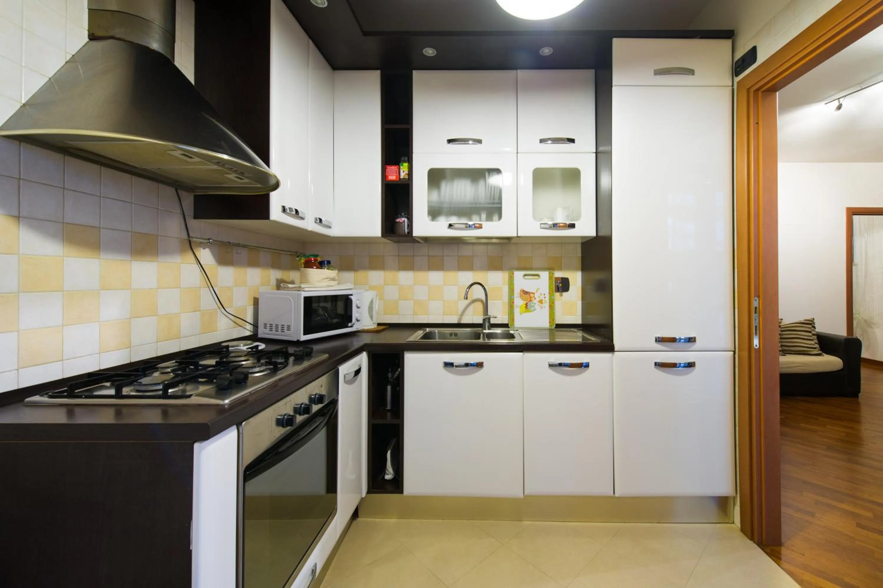 Kitchen or kitchenette in Domus al Parco Guest House