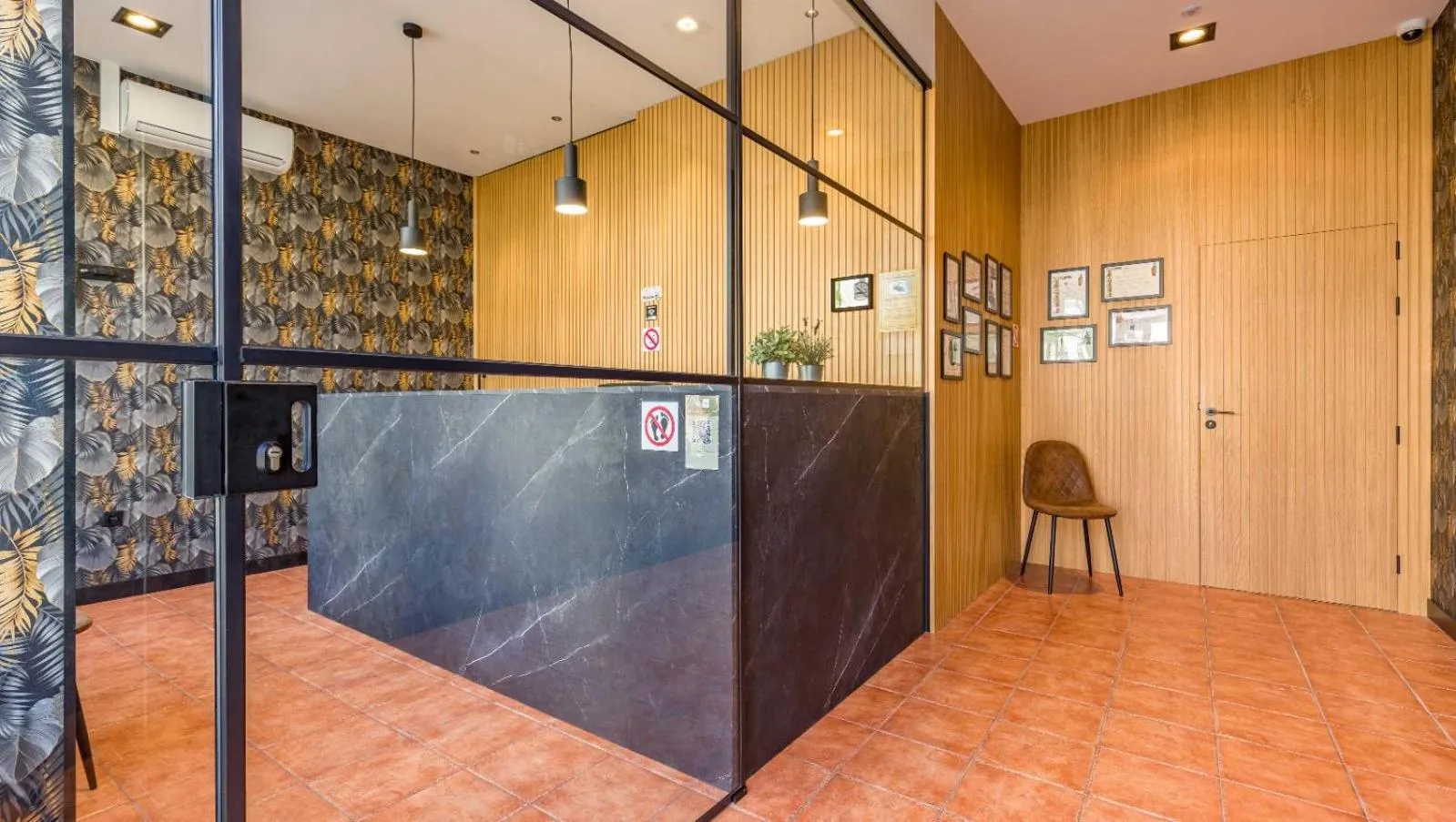Lobby or reception in Pensión 9 de Abril