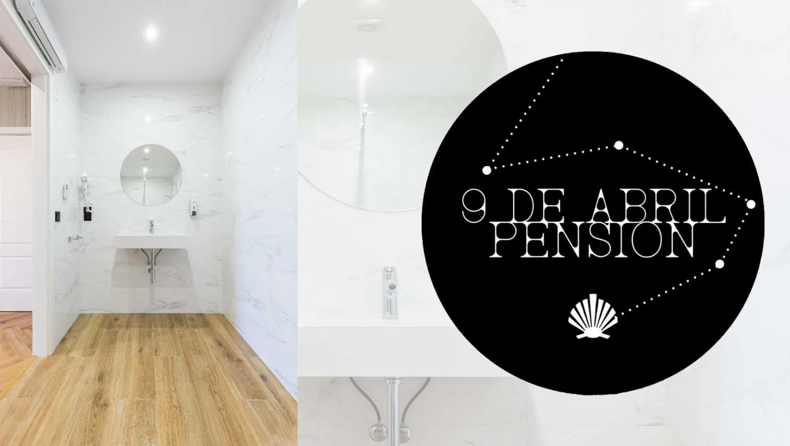 Bathroom in Pensión 9 de Abril