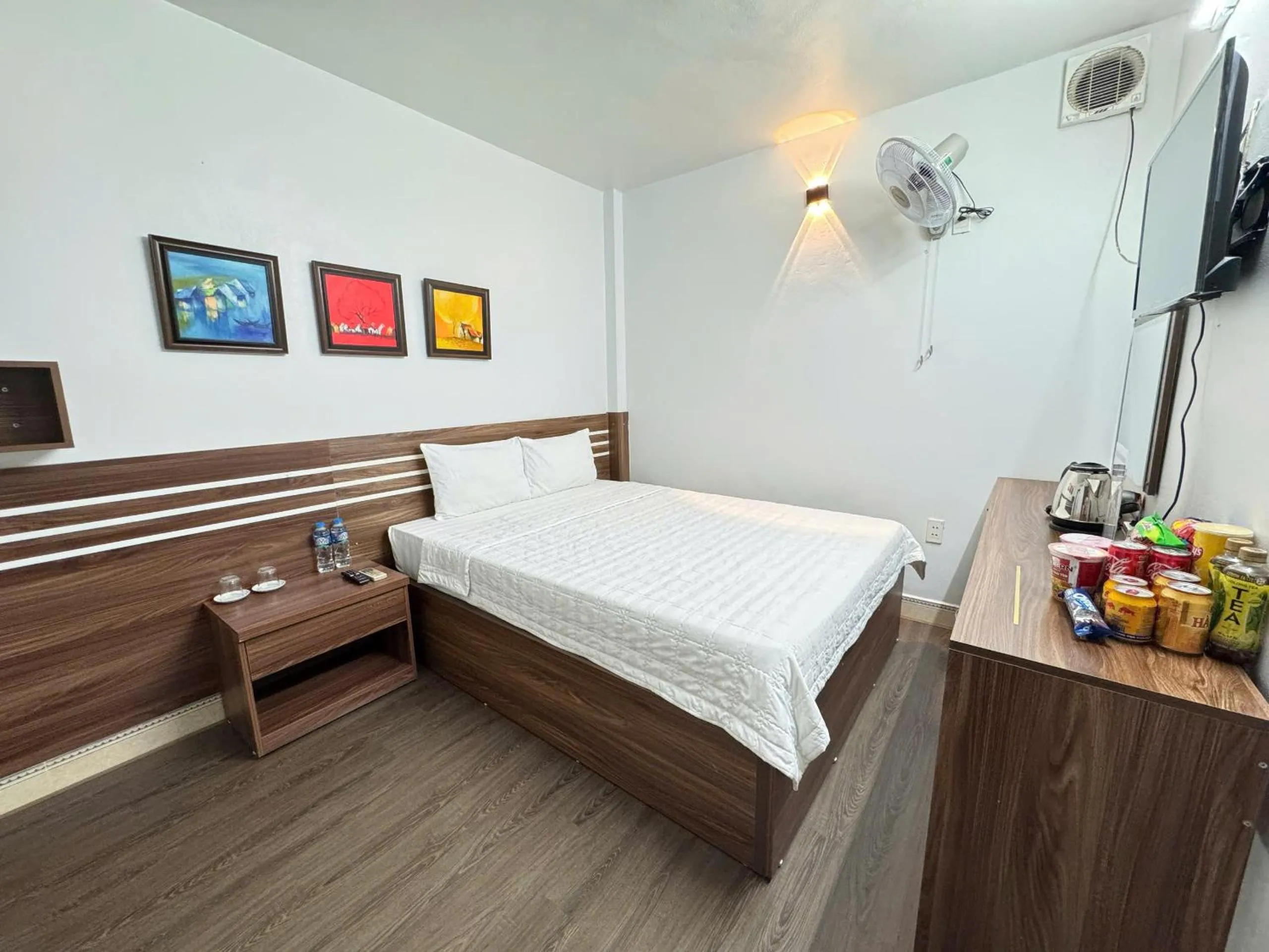 Bedroom, Bed in Noi Bai Sunflower Hotel