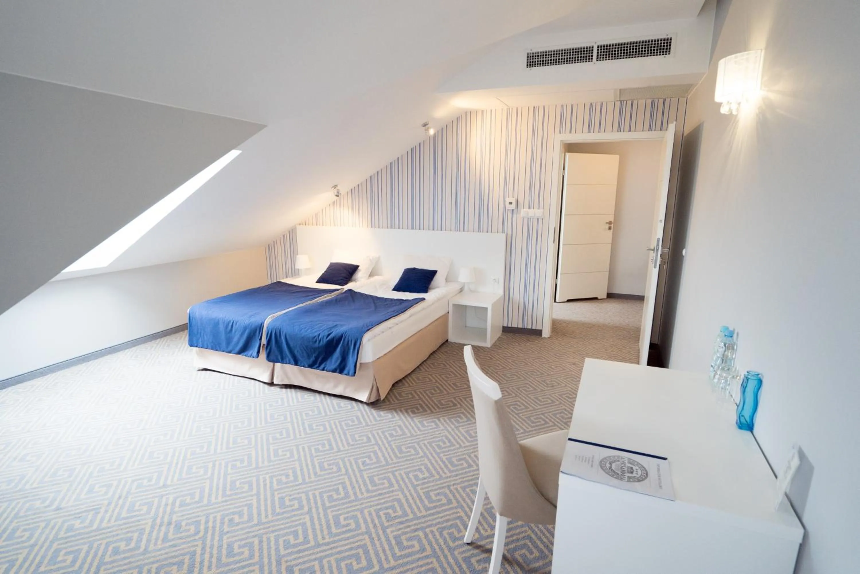 Bed in Hotel Aleksandria