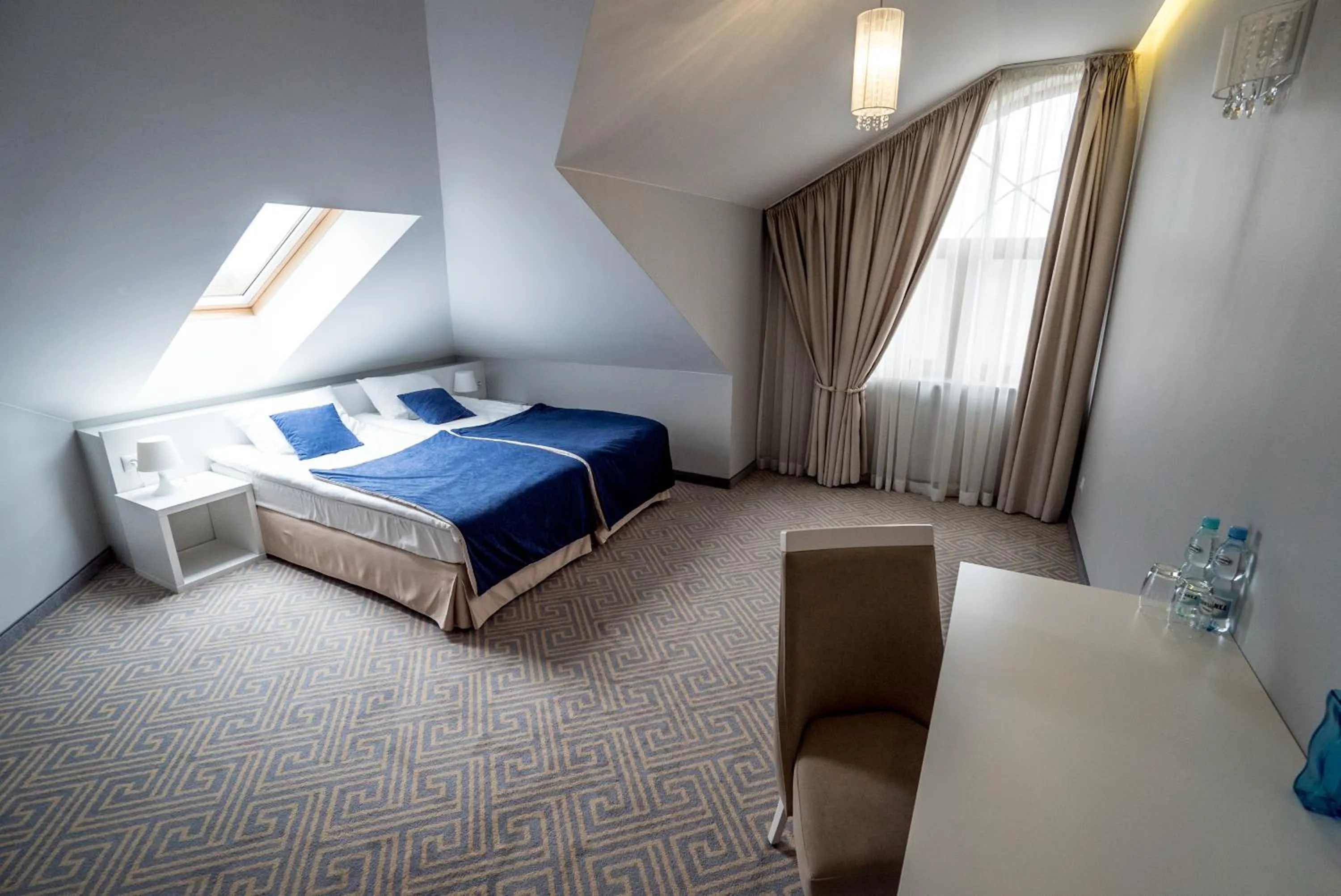 Bed in Hotel Aleksandria