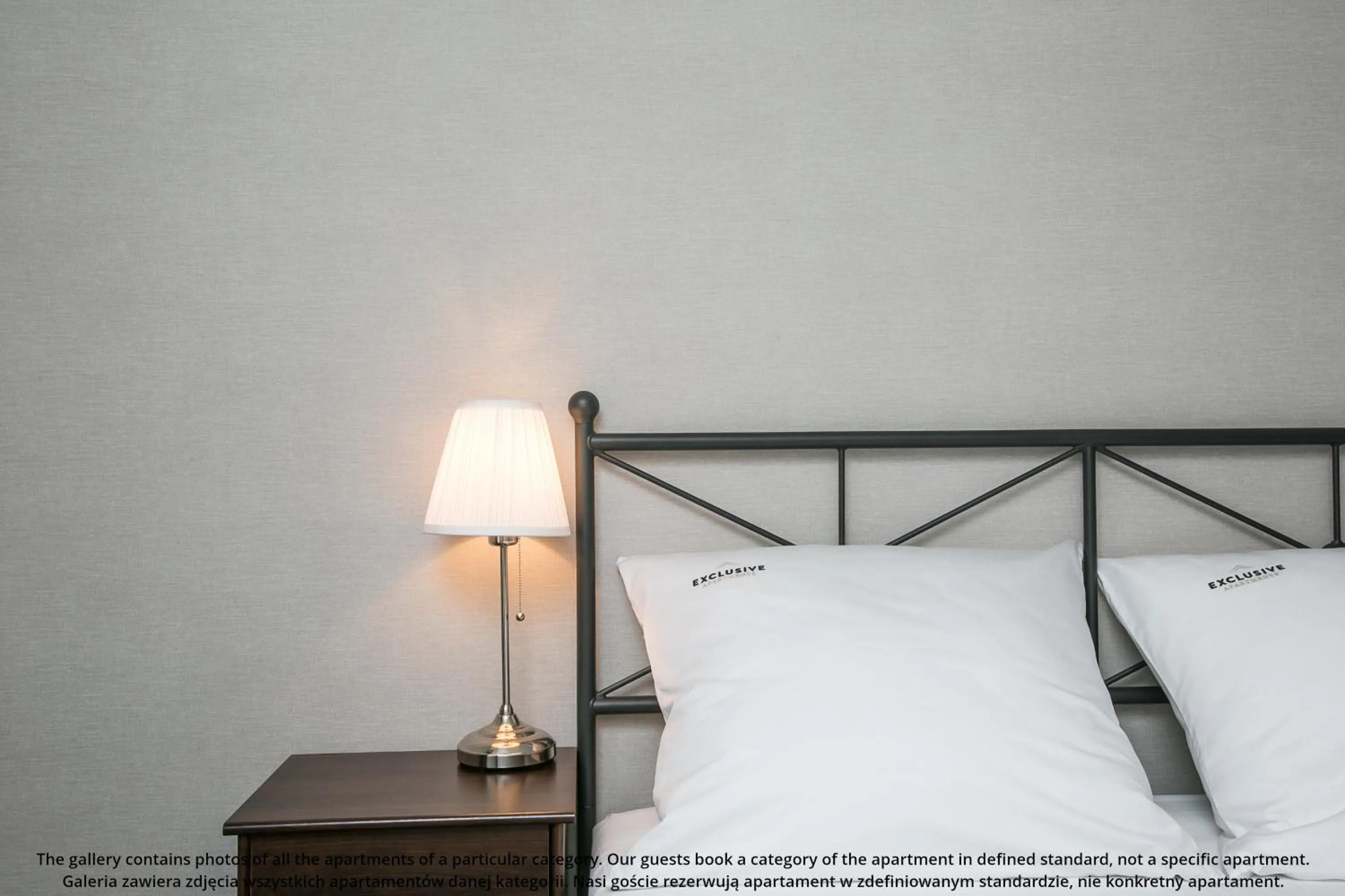 Bed in EXCLUSIVE Aparthotel Kraków Browar Lubicz