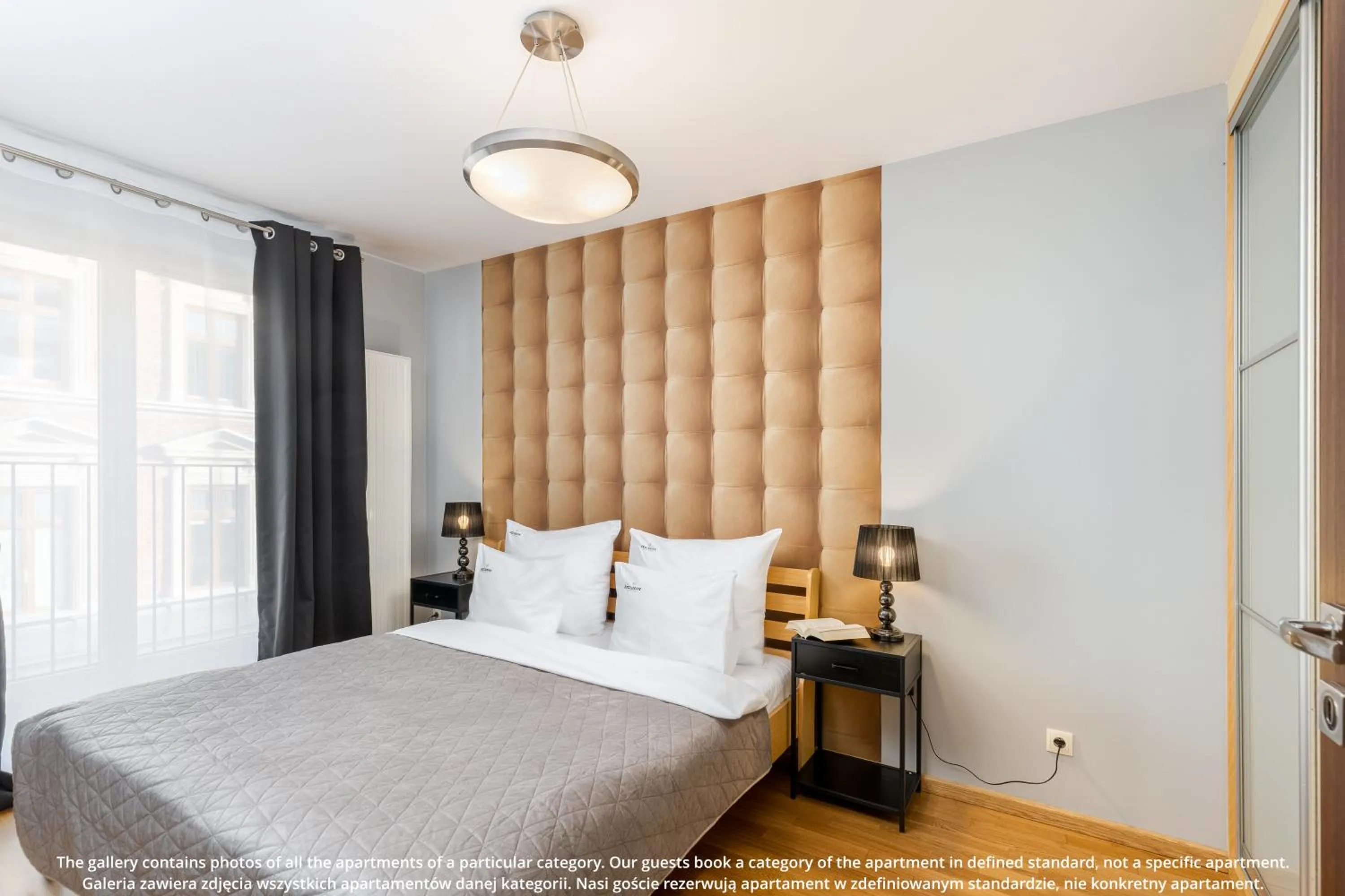 Bed in EXCLUSIVE Aparthotel Kraków Browar Lubicz