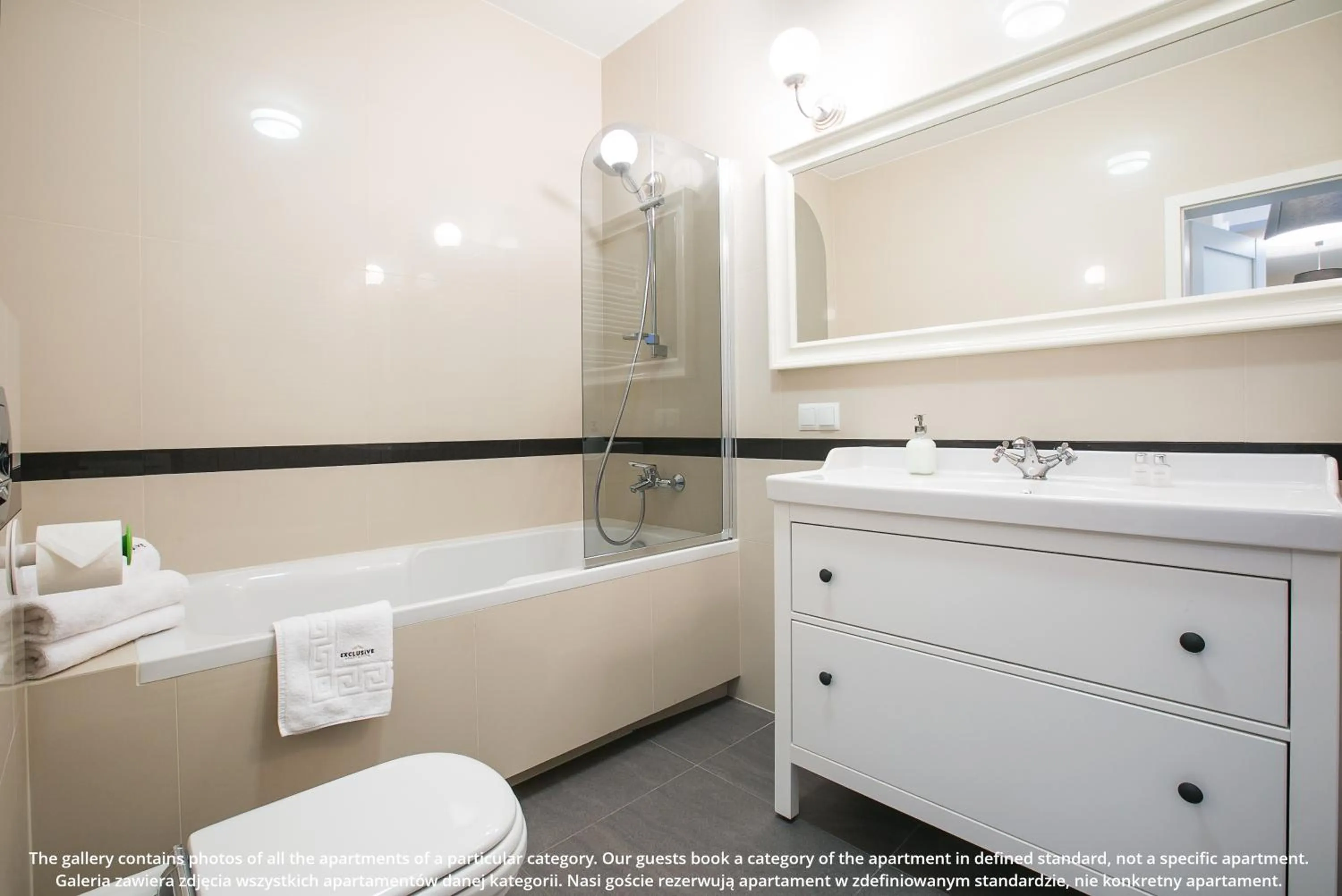 Toilet in EXCLUSIVE Aparthotel Kraków Browar Lubicz