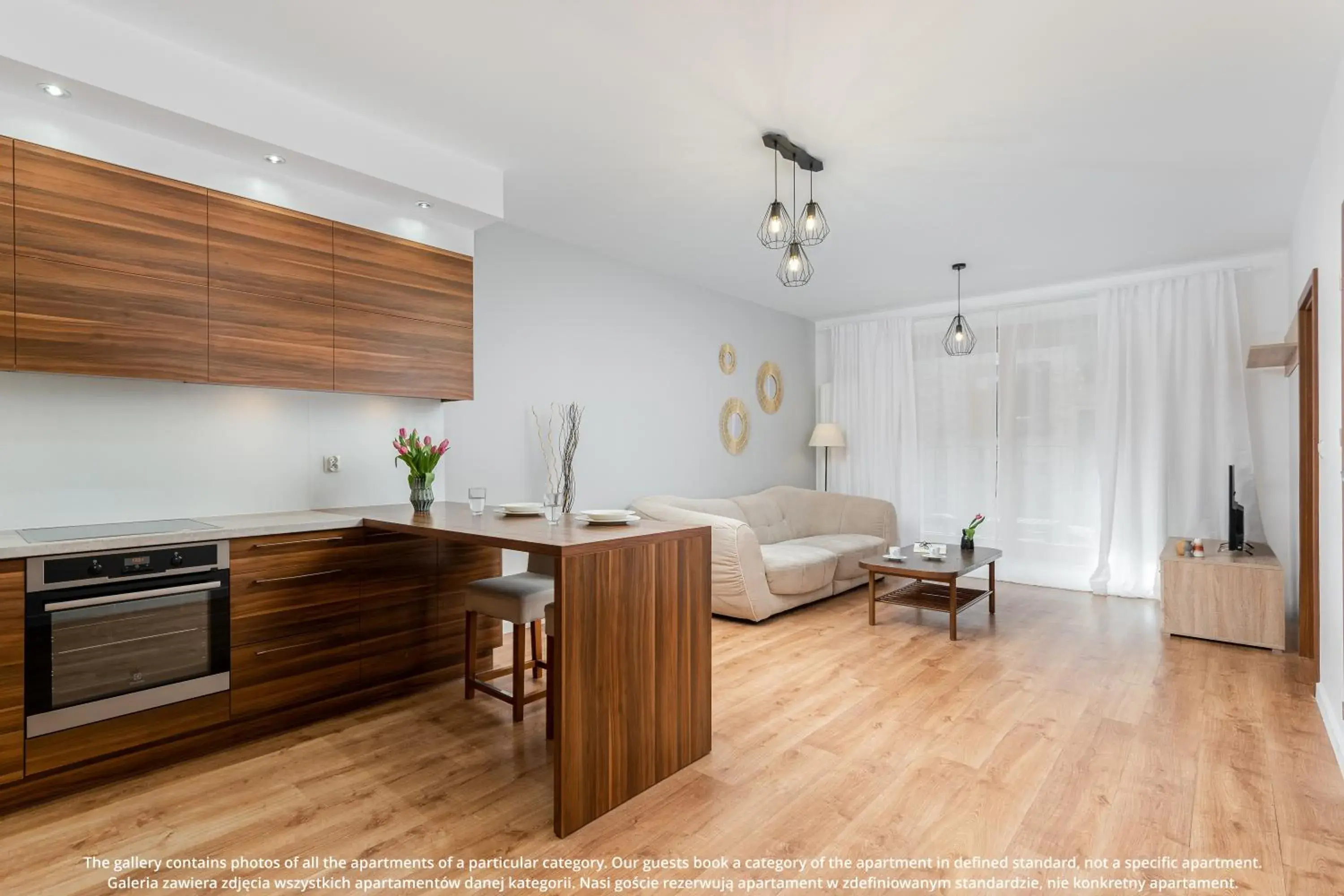 Living room in EXCLUSIVE Aparthotel Kraków Browar Lubicz Living room in EXCLUSIVE Aparthotel Kraków Browar Lubicz