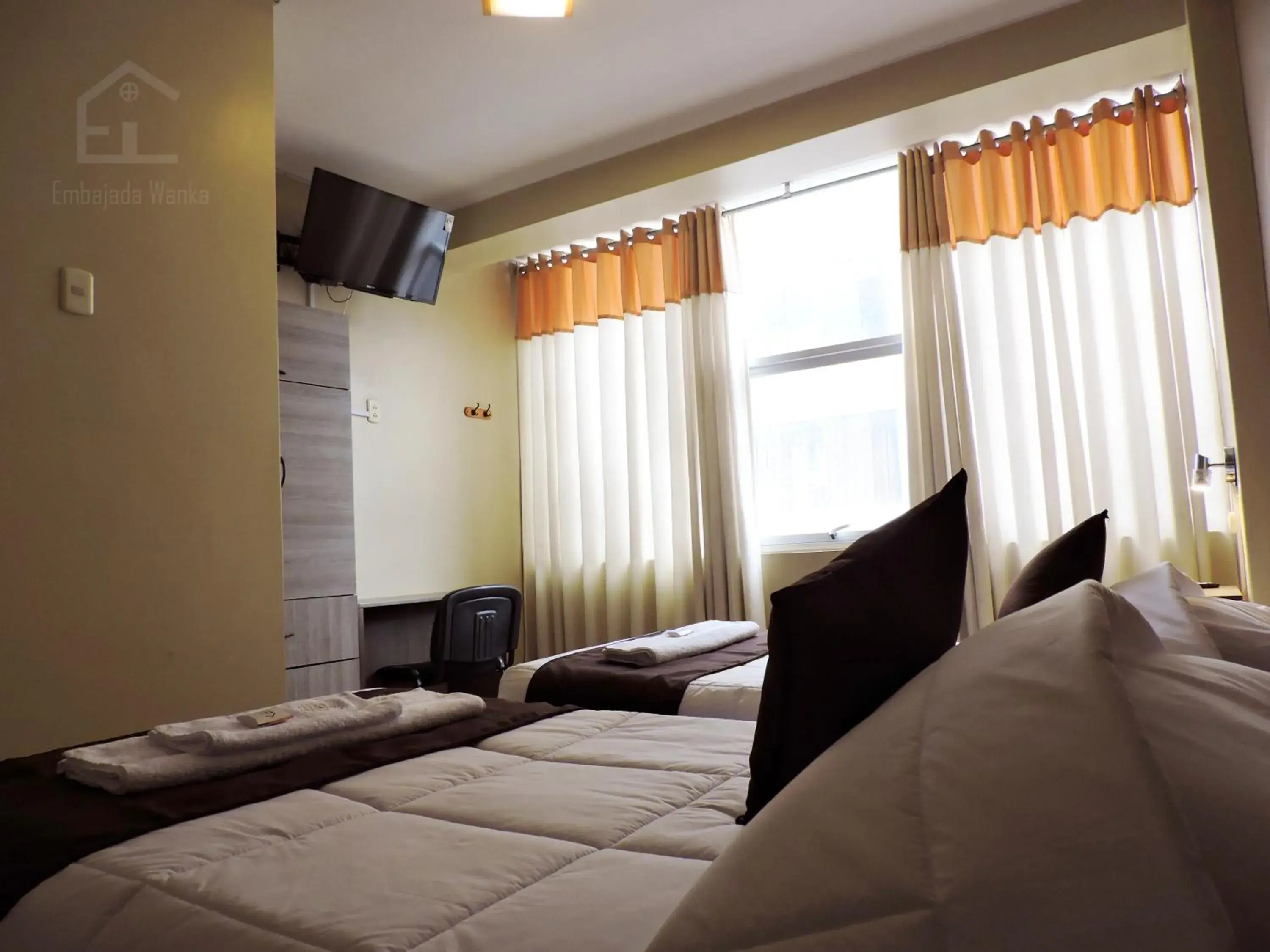 Twin Room - single occupancy in EmbajadaWanka Twin Room - single occupancy in EmbajadaWanka