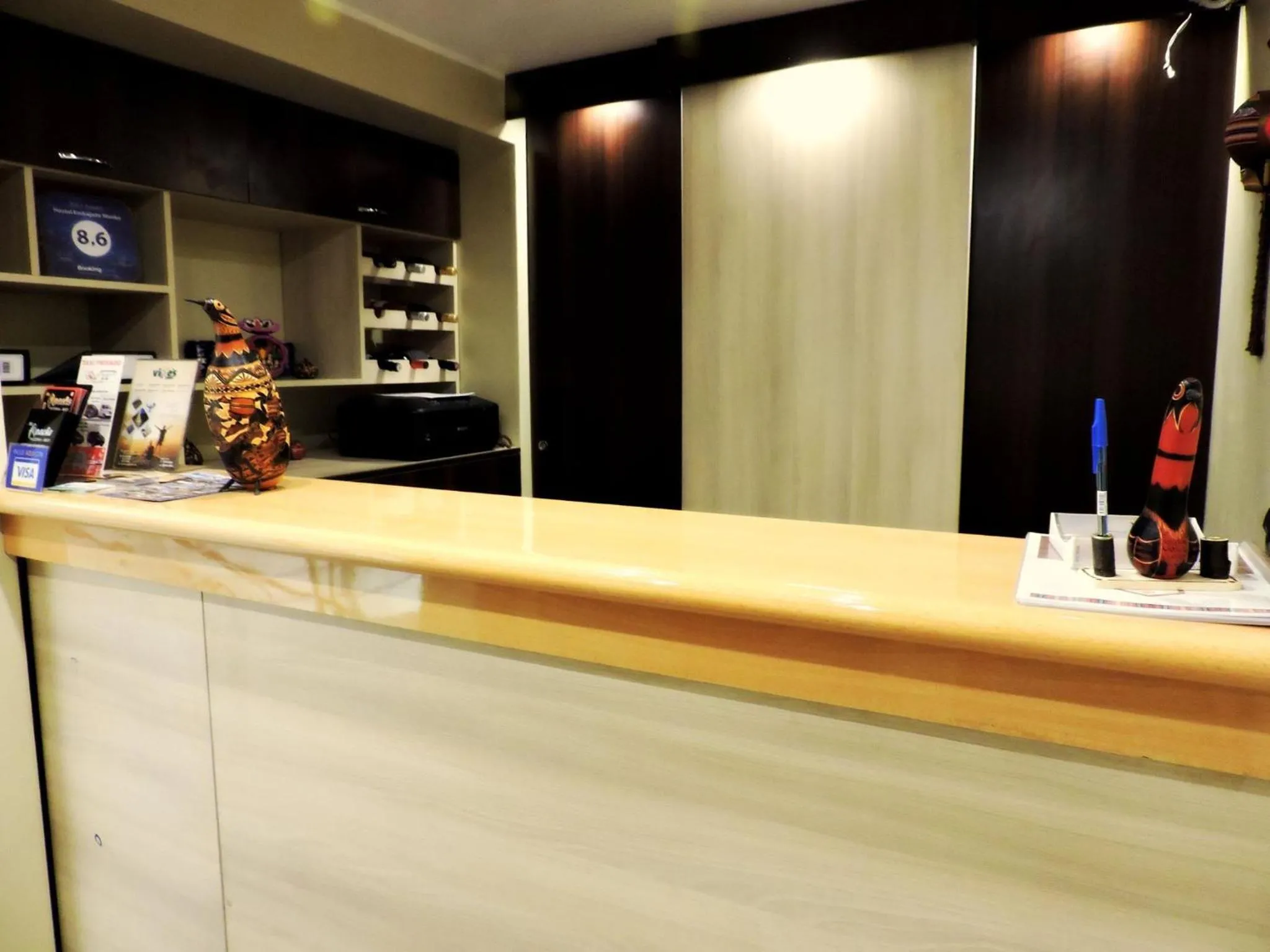 Lobby or reception in EmbajadaWanka