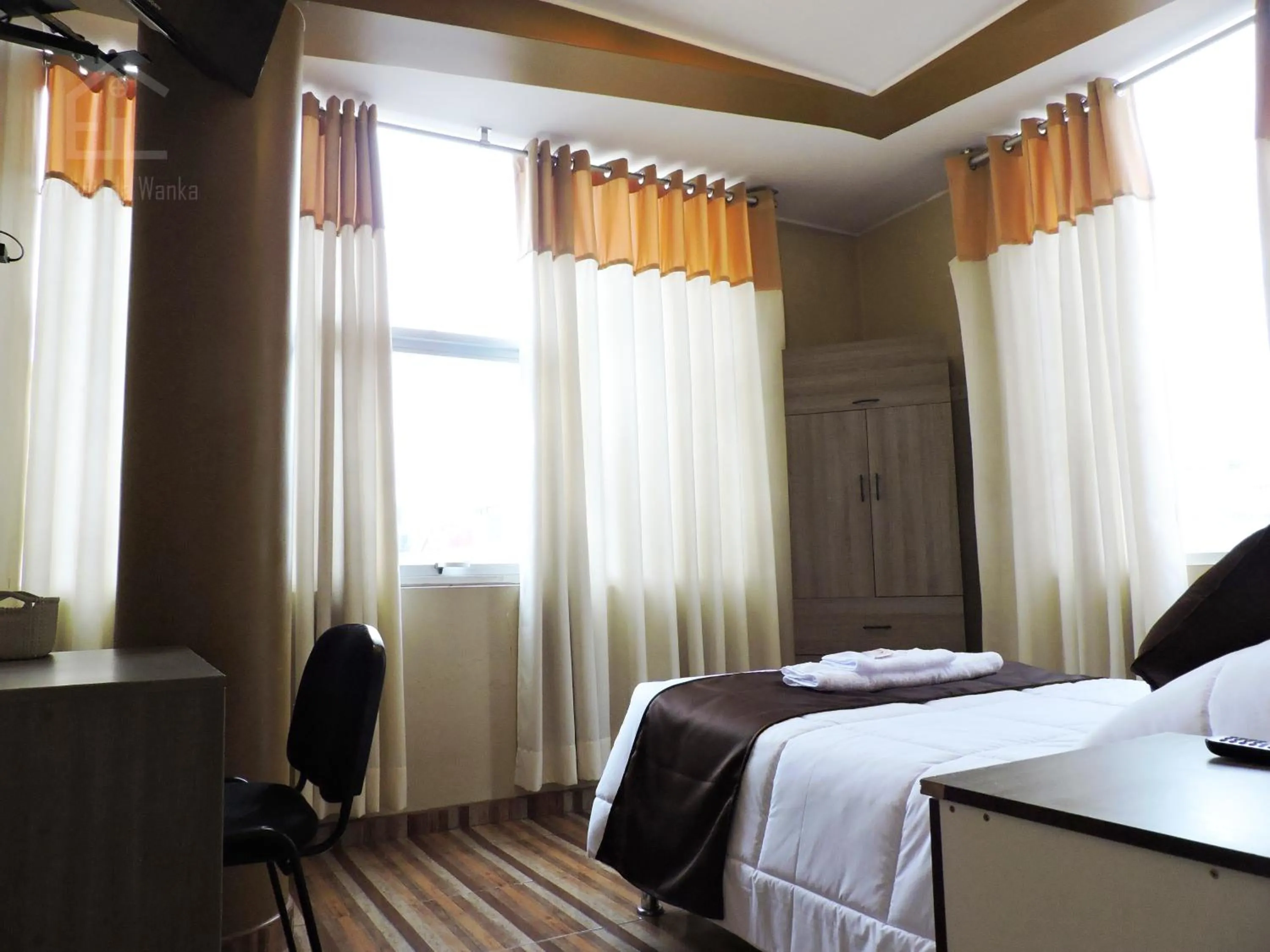 Photo of the whole room, Bed in EmbajadaWanka