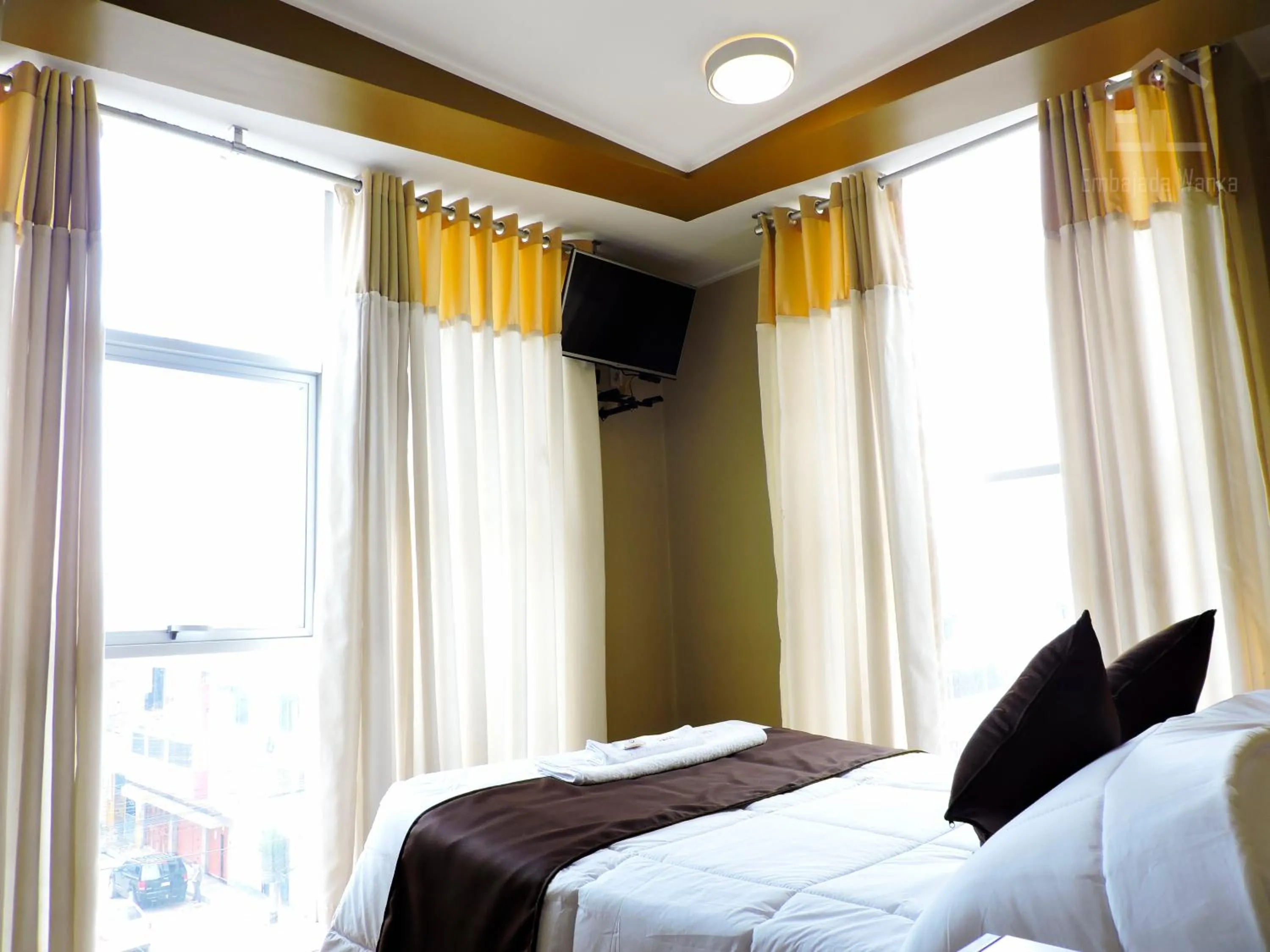Bedroom, Bed in EmbajadaWanka