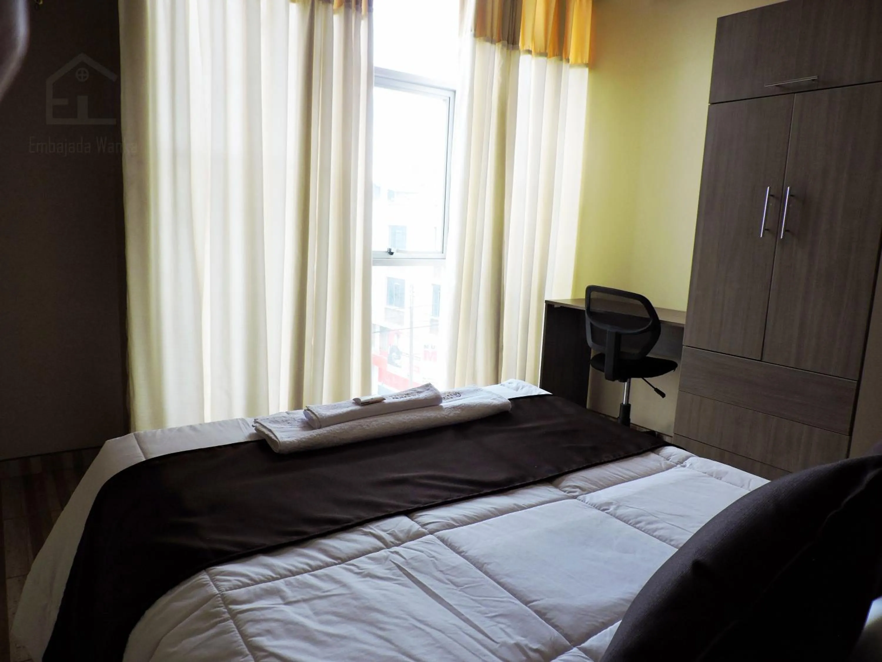 Bedroom, Bed in EmbajadaWanka