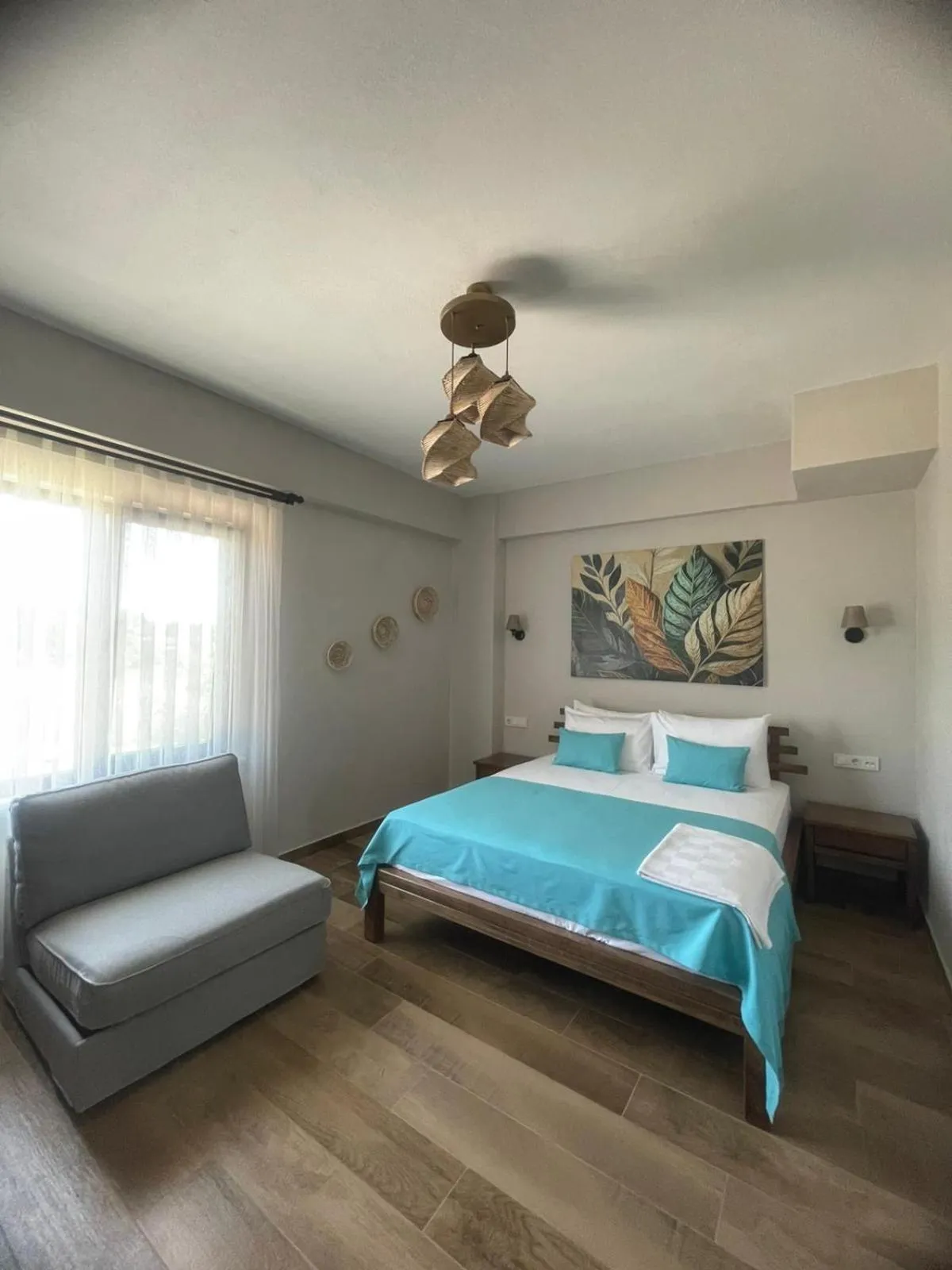 Bed in Kyla Kocadere Mansion