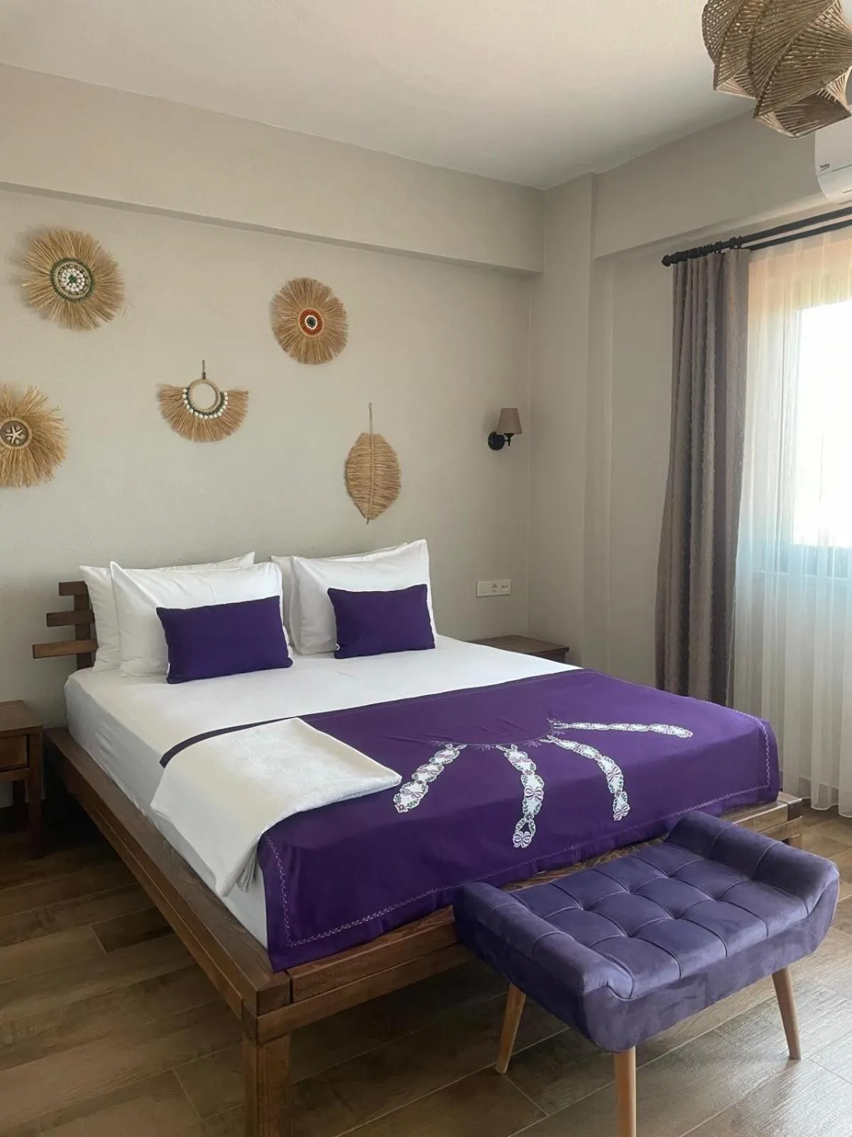 Bed in Kyla Kocadere Mansion