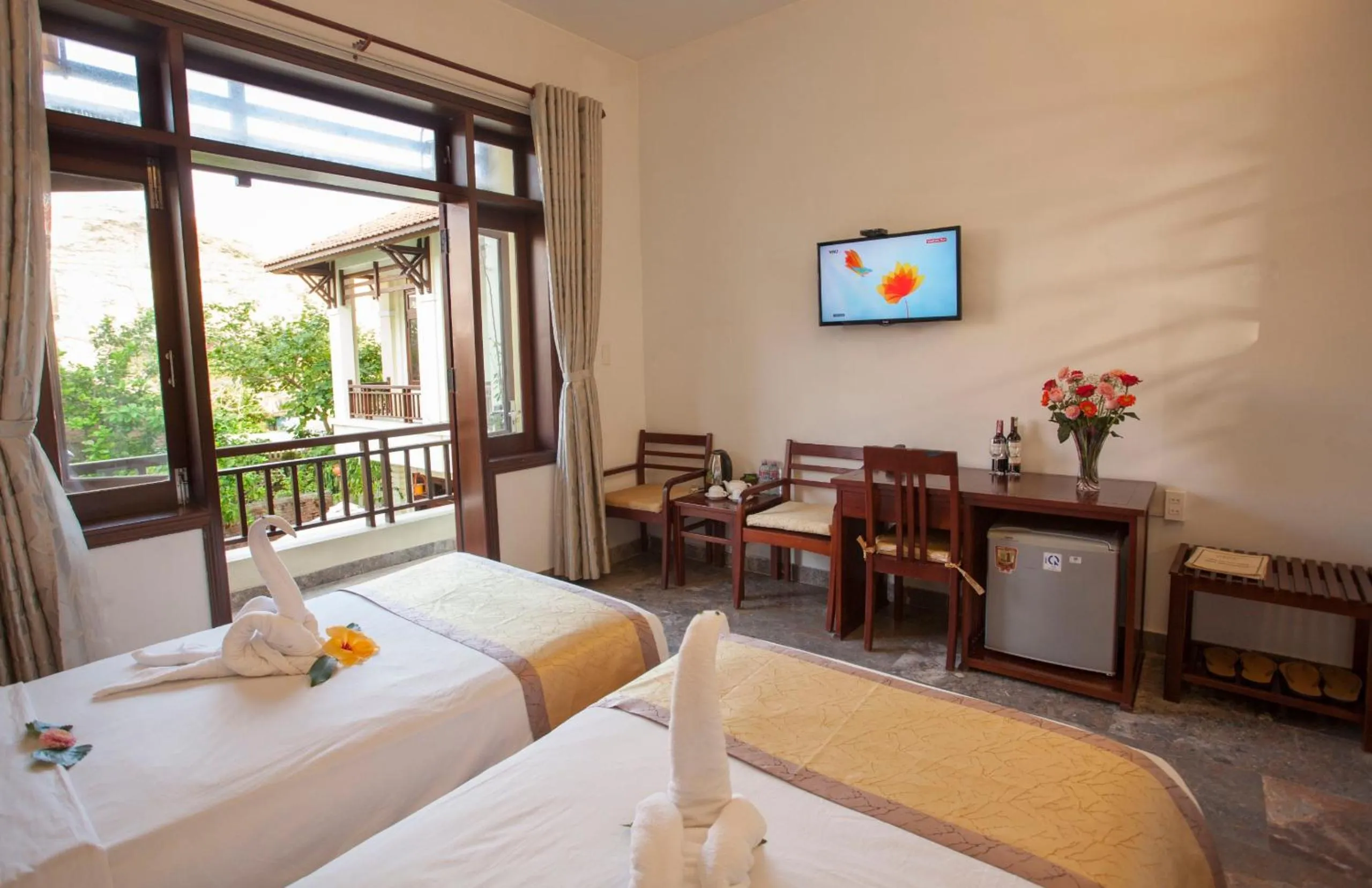 TV and multimedia, Bed in Hoi An TNT Villa
