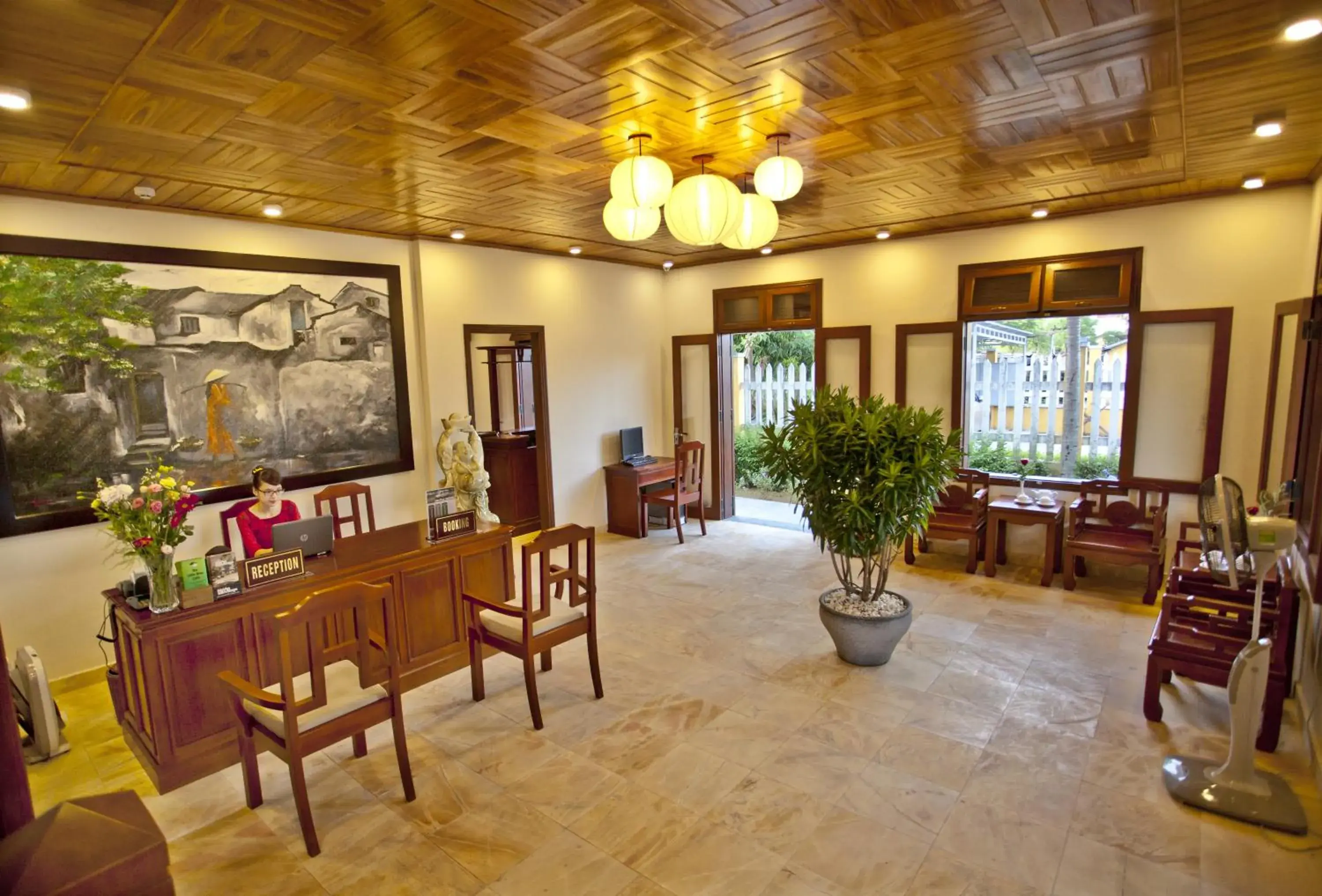 Lobby or reception in Hoi An TNT Villa Lobby or reception in Hoi An TNT Villa