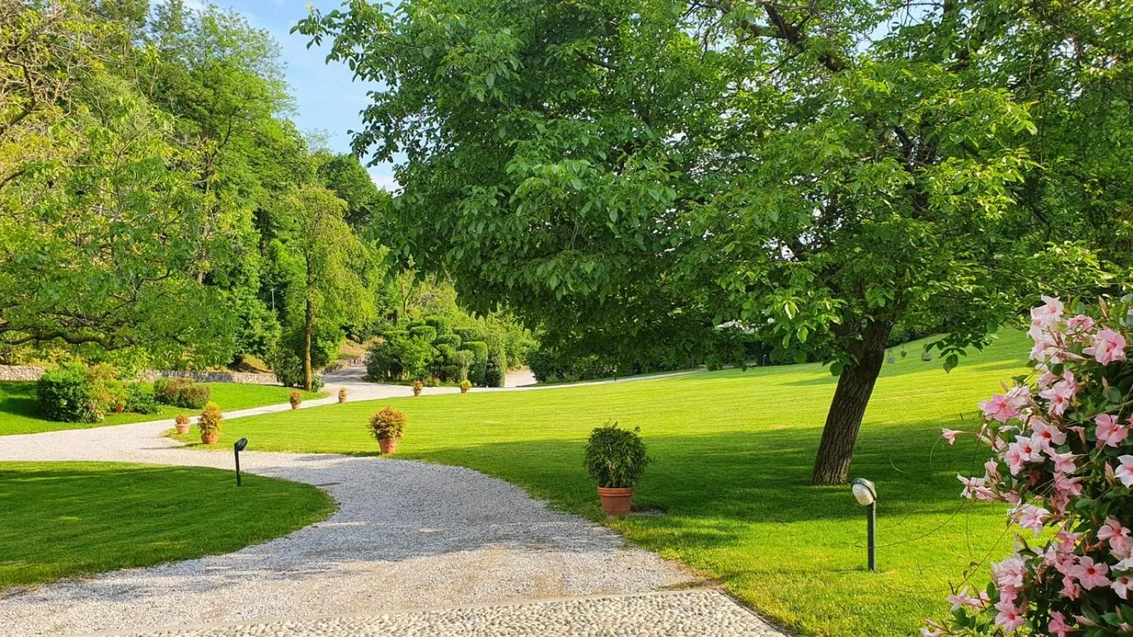 Garden in Relais I Due Roccoli